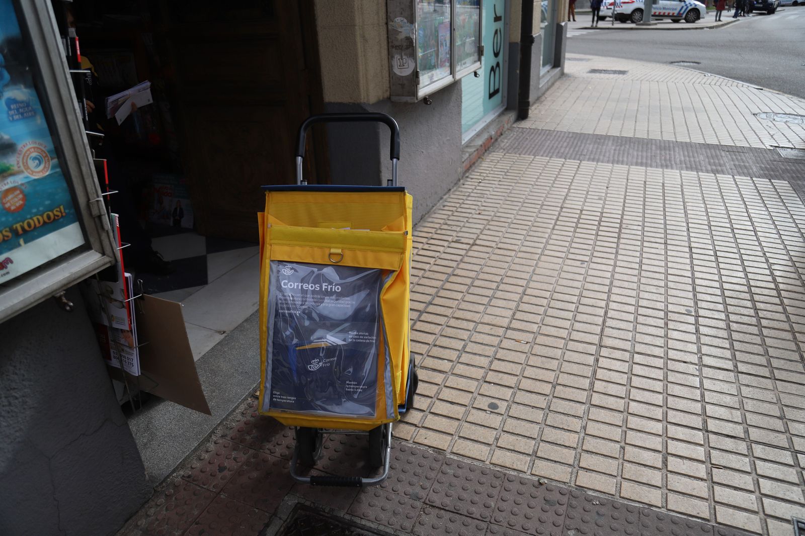 Imagen de un carrito de Correos Foto: María Lorenzo