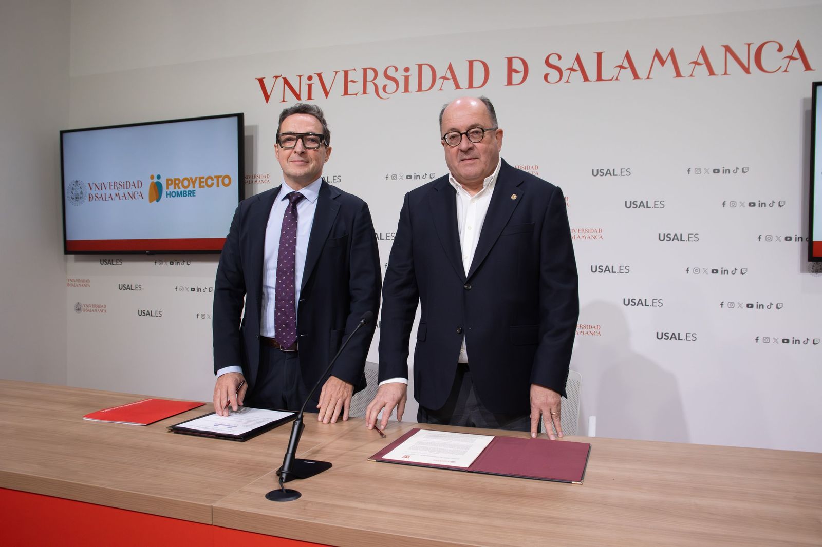 Juan Manuel Corchado y Manuel Muiños