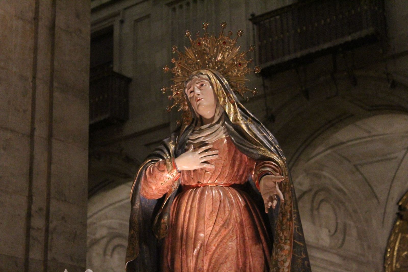 Suspendida por lluvia la Procesión de la Hermandad Universitaria del Santísimo Cristo de la Luz y Nuestra Señora de la Sabiduría.