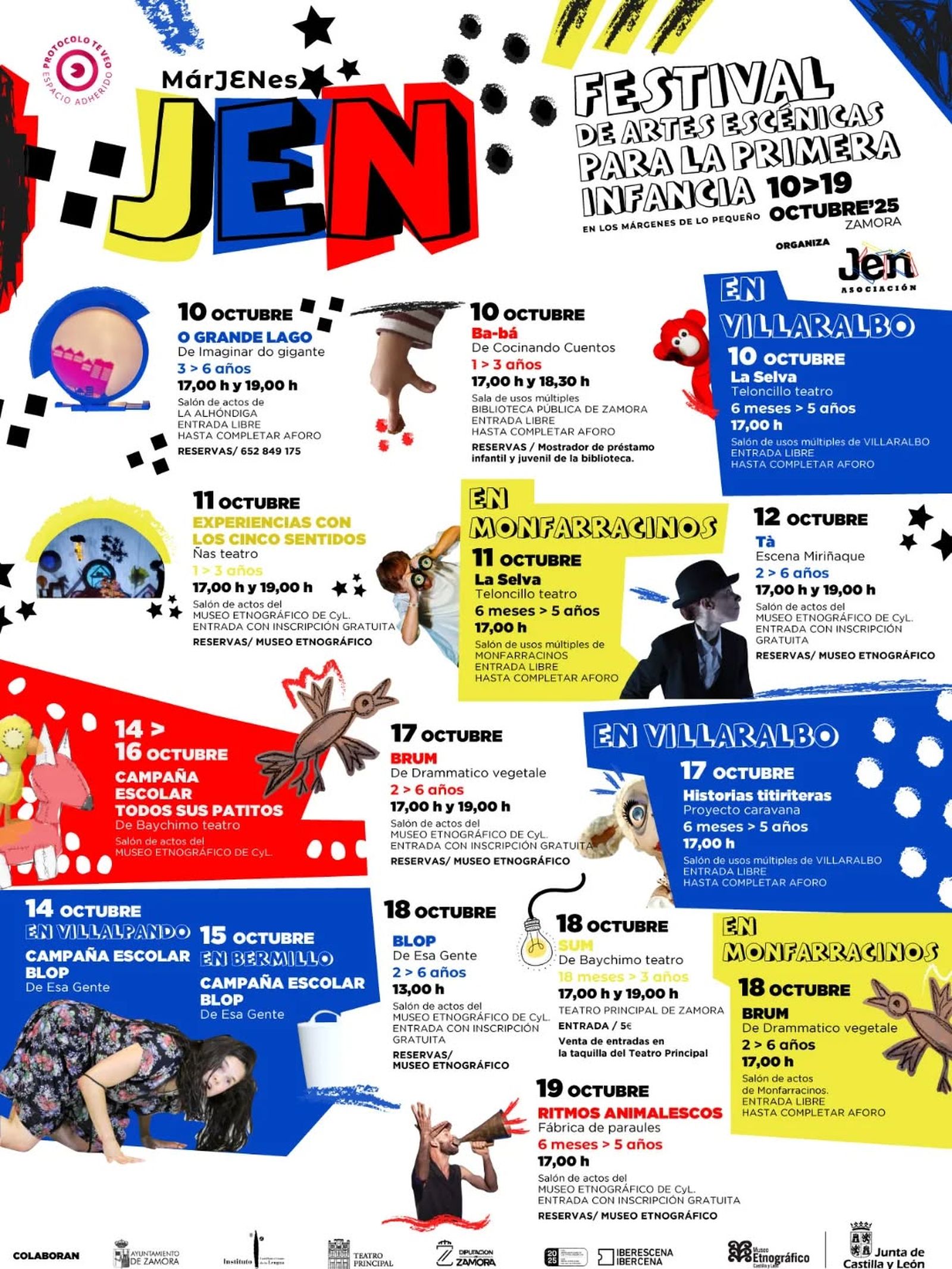 Programa del festival JEN