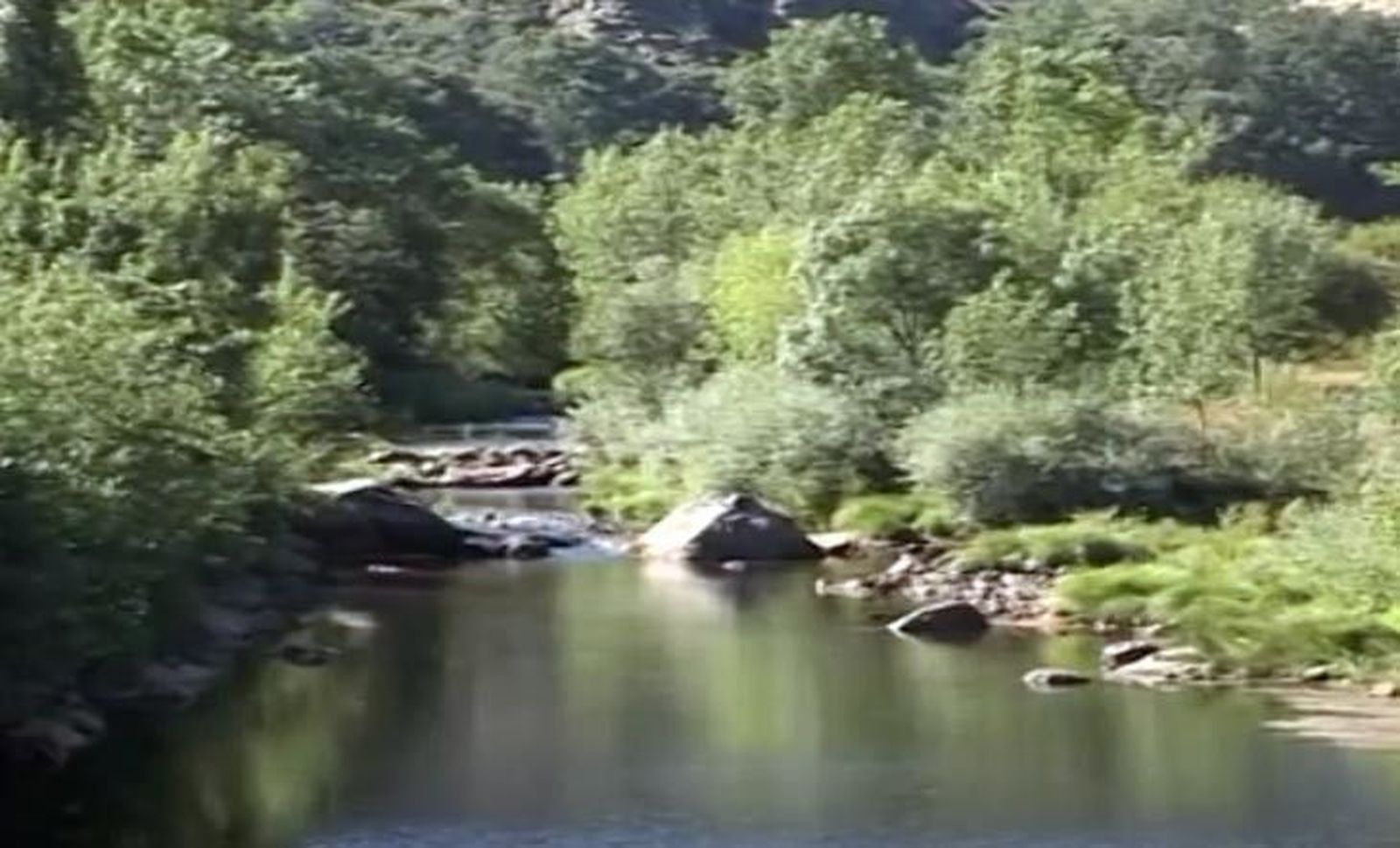 El Tera, a su paso por Sanabria, en situación de alarma por un importante aumento de caudal