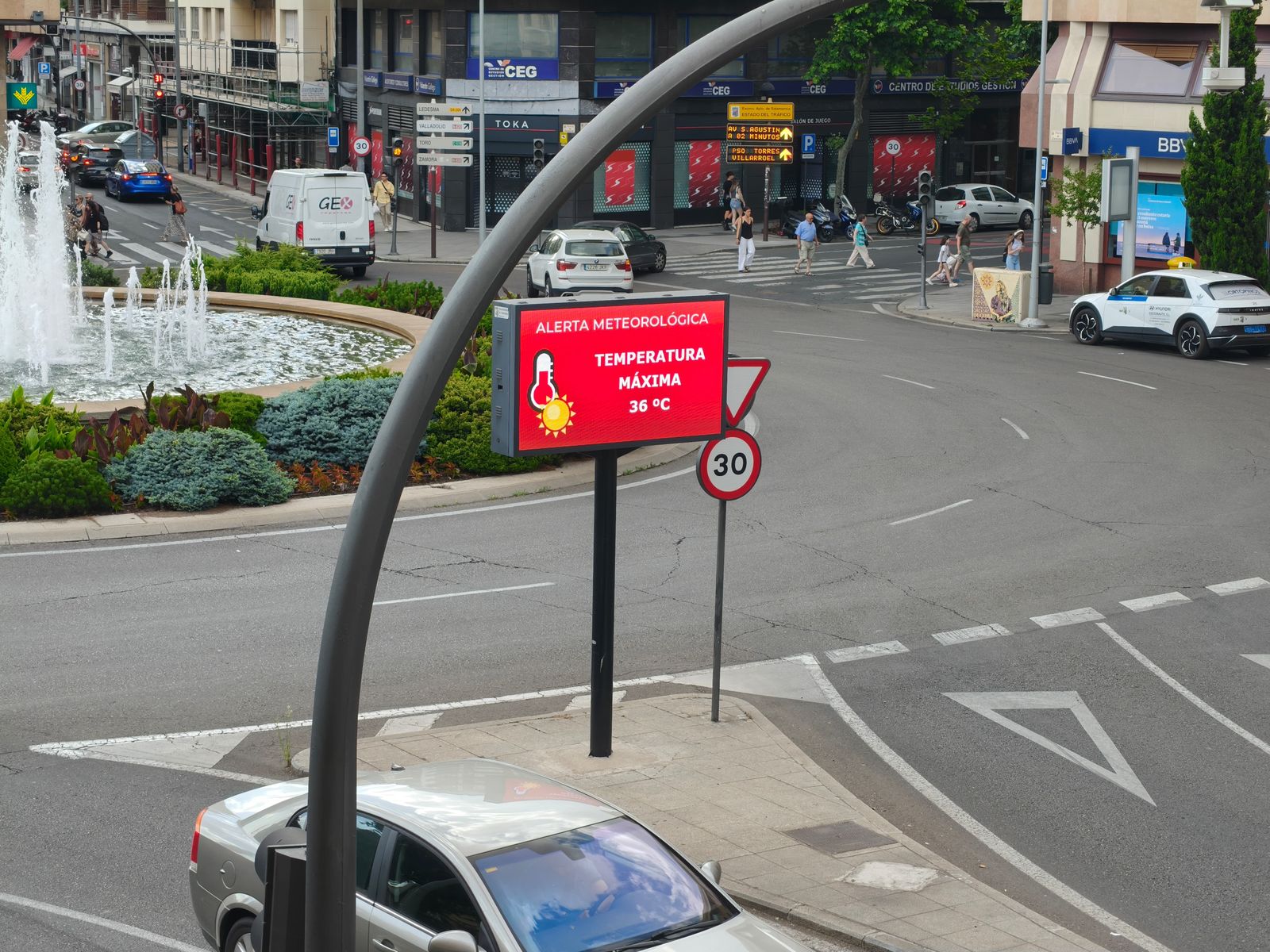 Alerta máxima por altas temperaturas