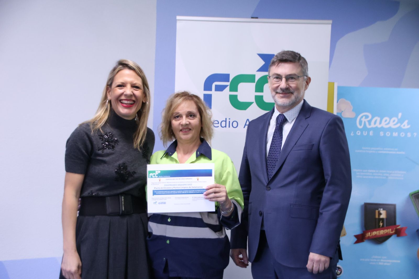 FCC Medio Ambiente celebrará un acto de reconocimiento a los trabajadores de la planta de envases de Salamanca y Puntos Limpios