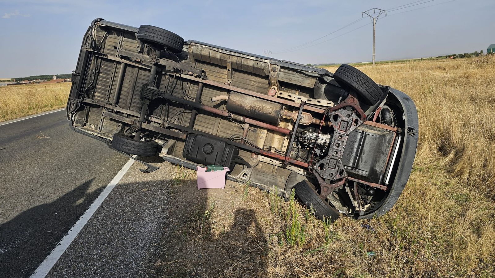 Accidente en la Nava de Sotrobal 1