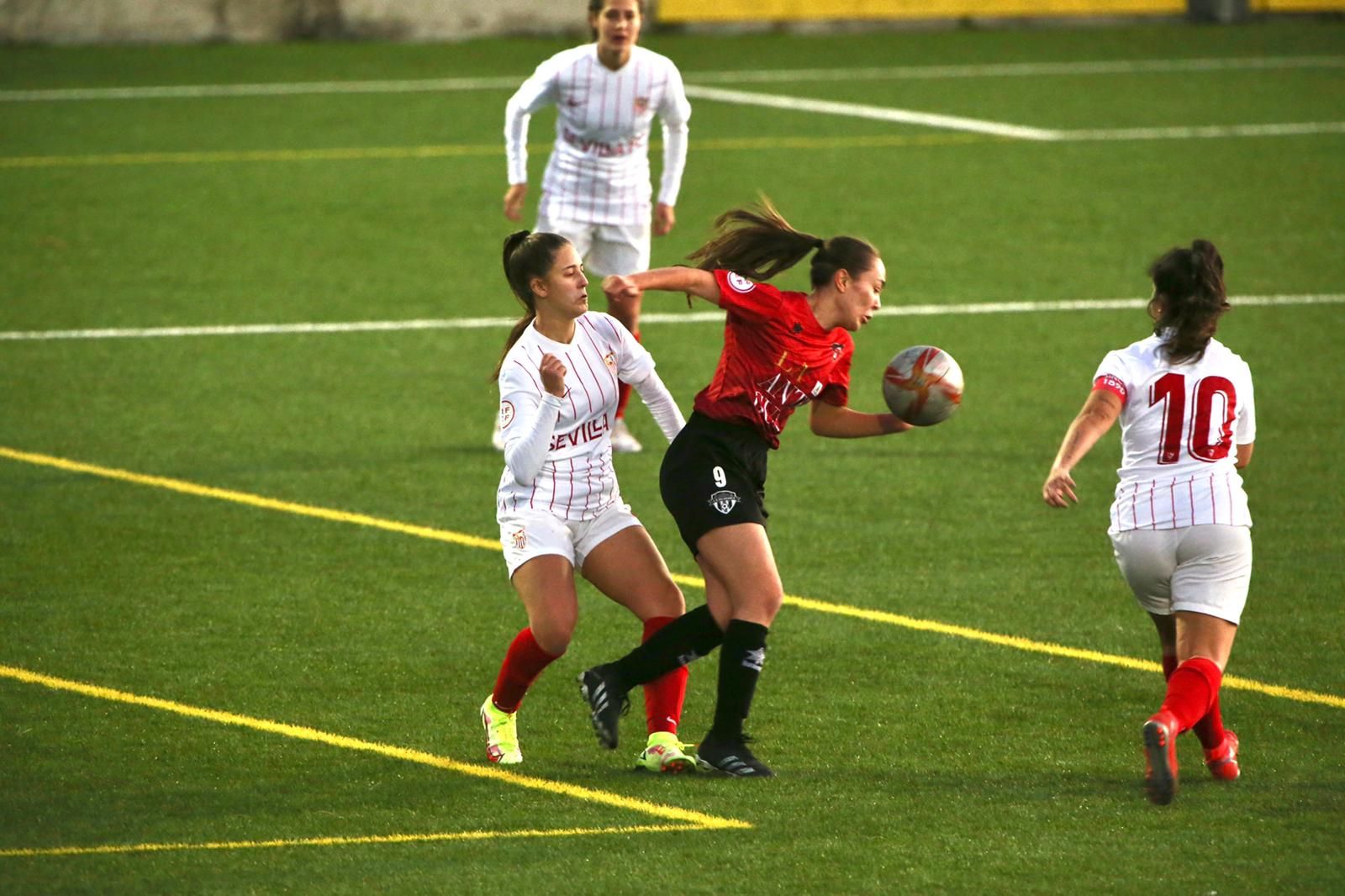 Lama, autora del gol del Salamanca FF / FOTO SALAMANCA24HORAS.COM
