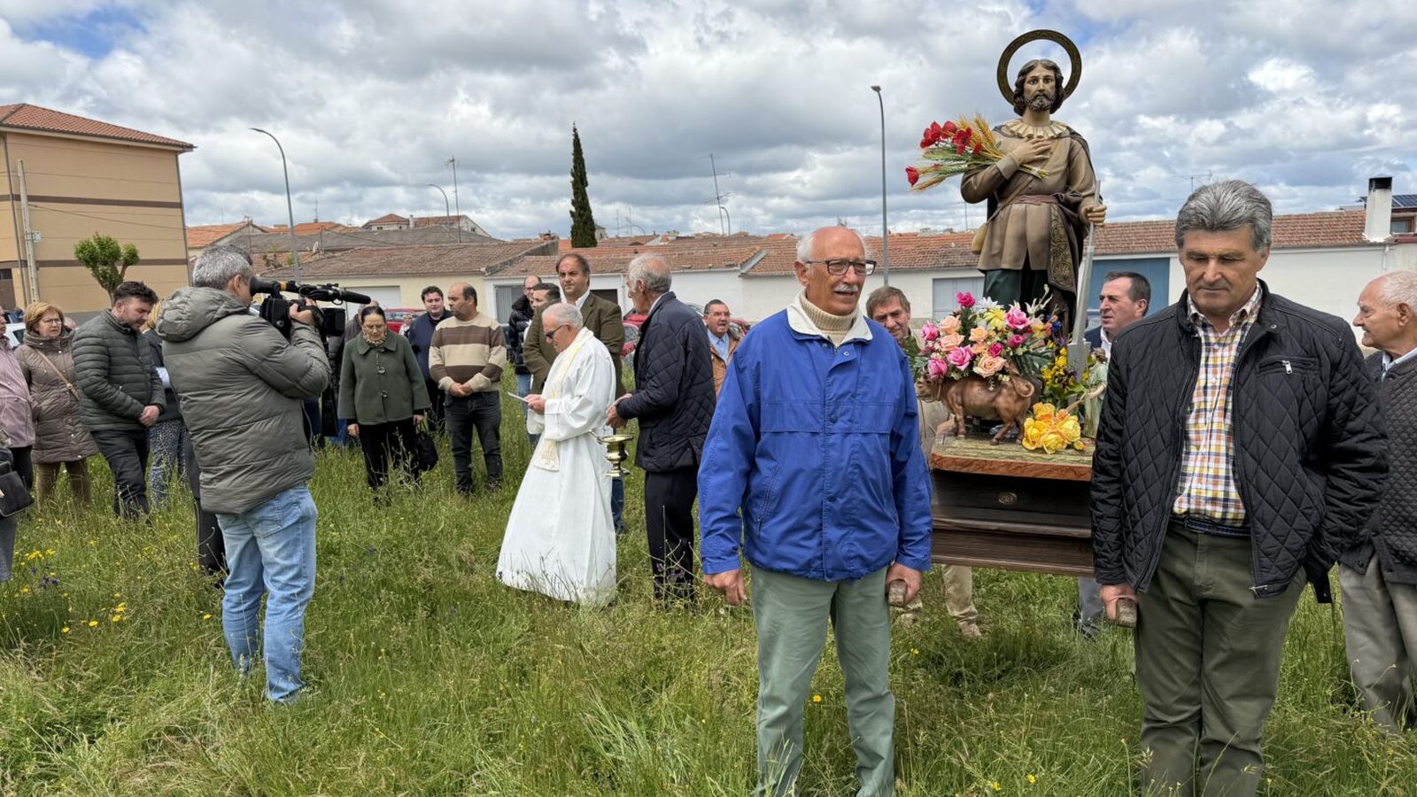 Bendición de los campos por San Isidro Labrador en Guijuelo