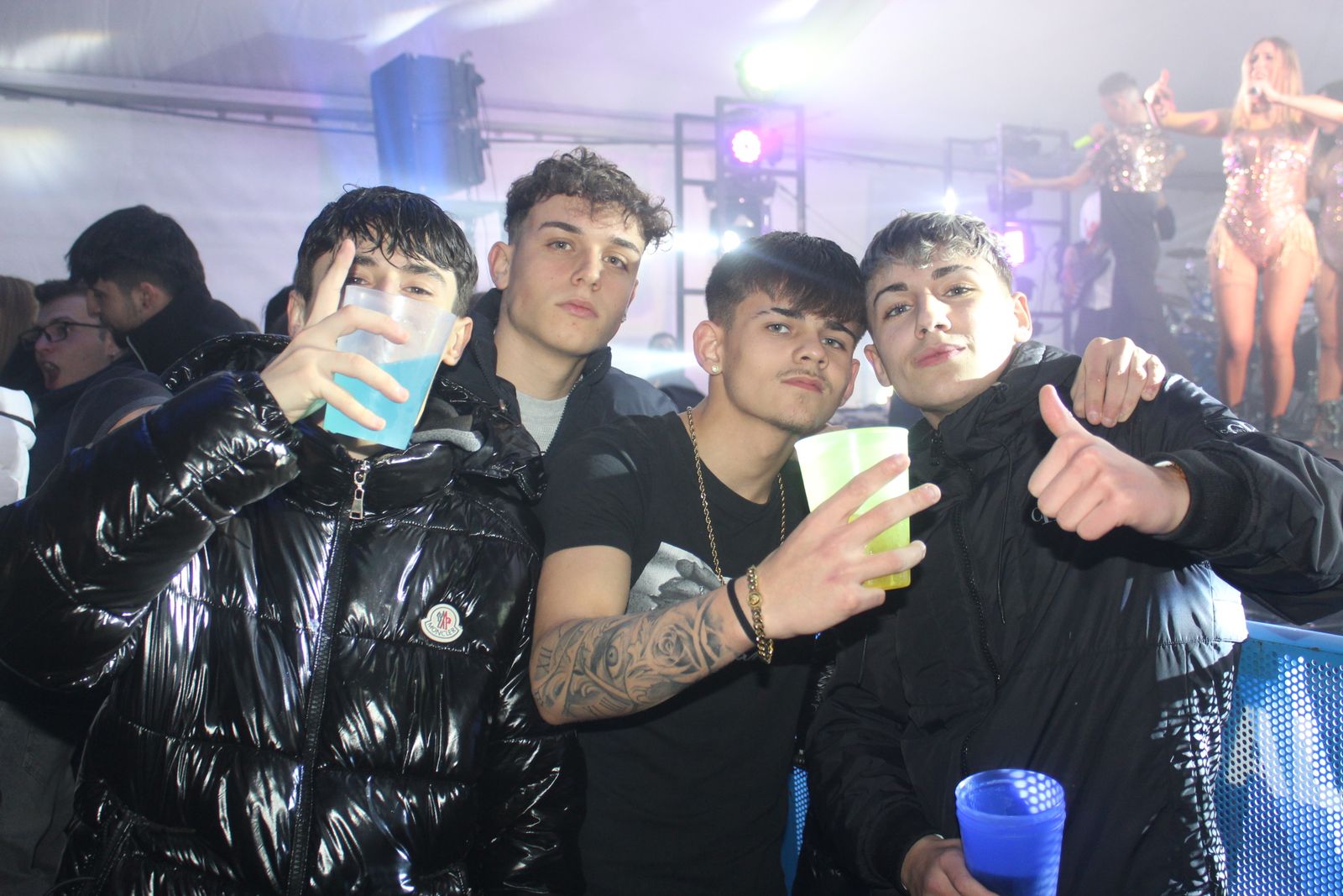 Salamanca de noche, sábado 7 de febrero