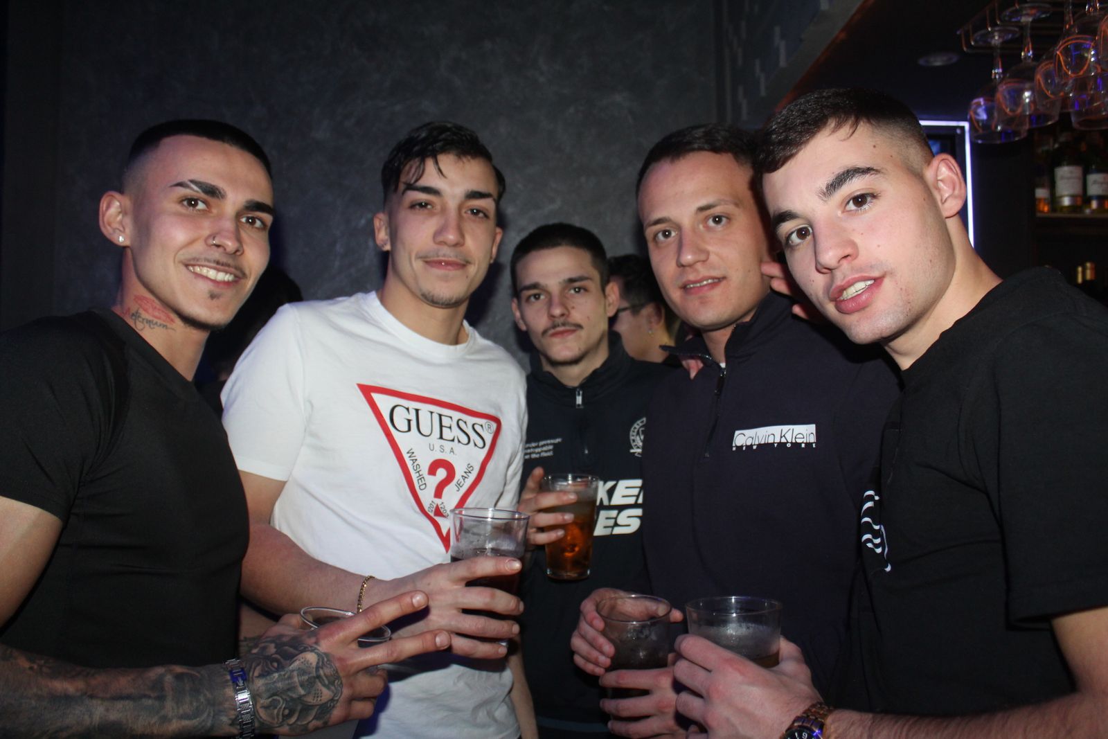 Salamanca de noche, sabado 24 de enero