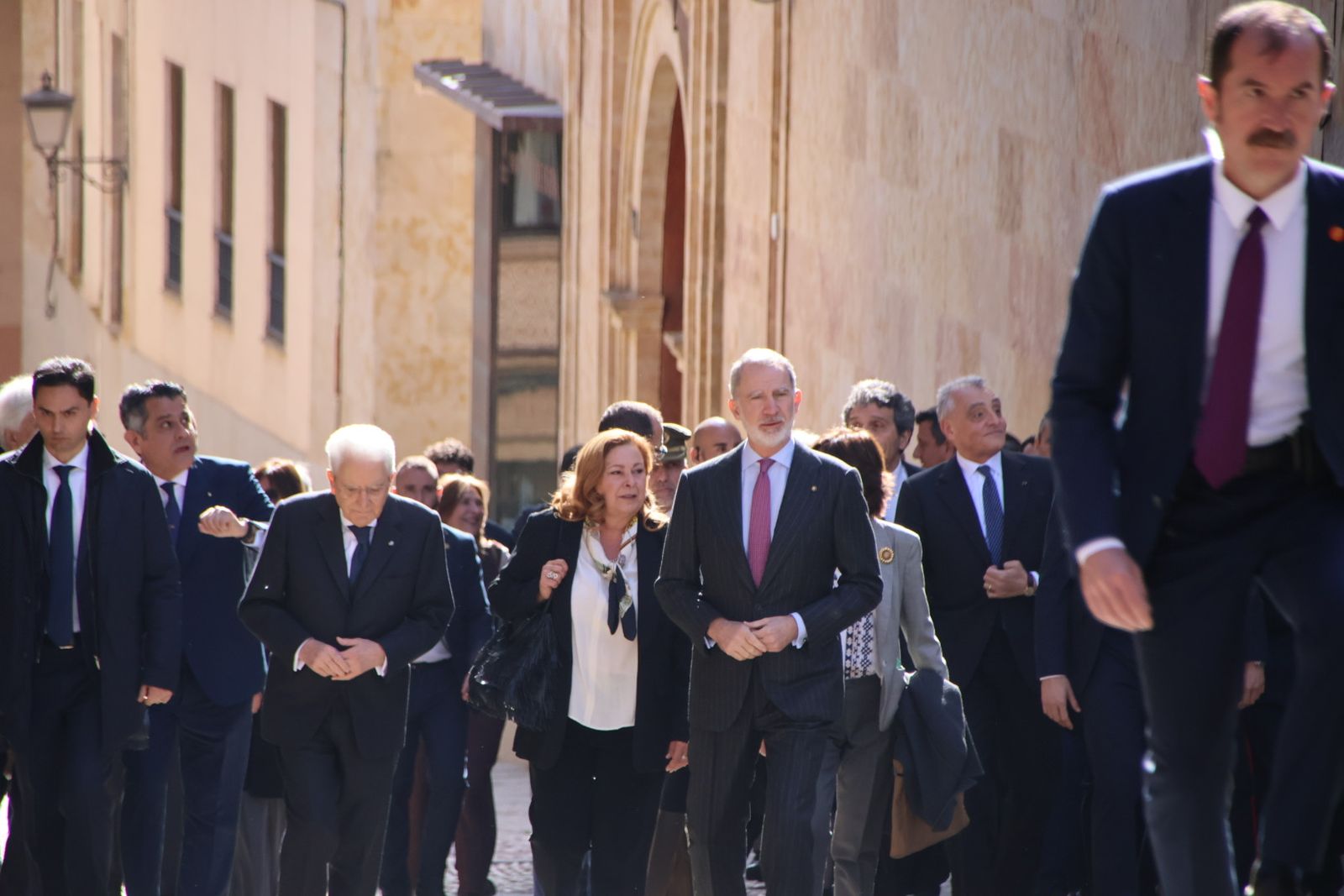 Investidura de Sergio Mattarella como doctor 'honoris causa' de la USAL con la presencia del Rey Felipe VI