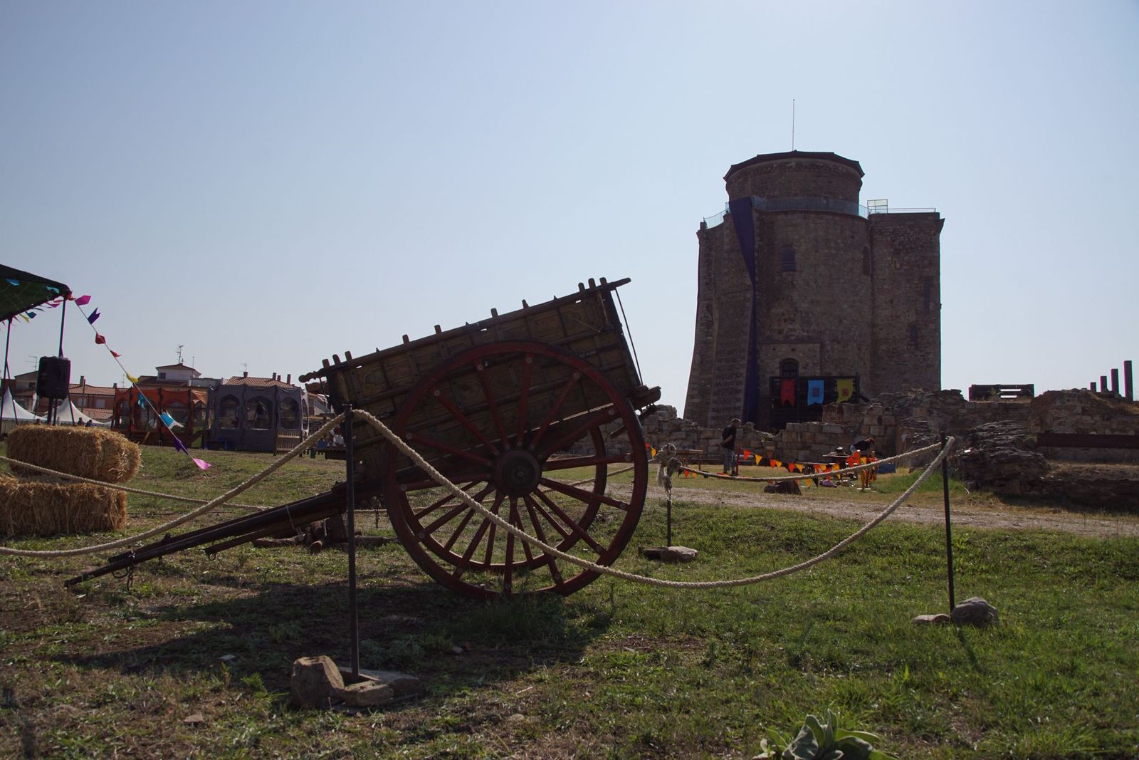 Inauguración del mercado medieval de Alba de Tormes