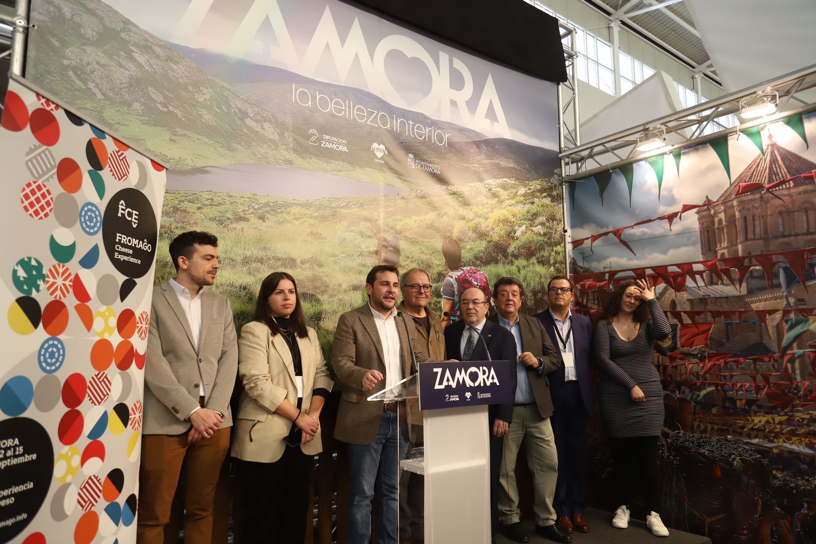 De Zamora al mundo: internacionalizar el queso zamorano, objetivo de Fromago 2024. FOTO: María Lorenzo De Zamora al mundo: internacionalizar el queso zamorano, objetivo de Fromago 2024. FOTO: María Lorenzo