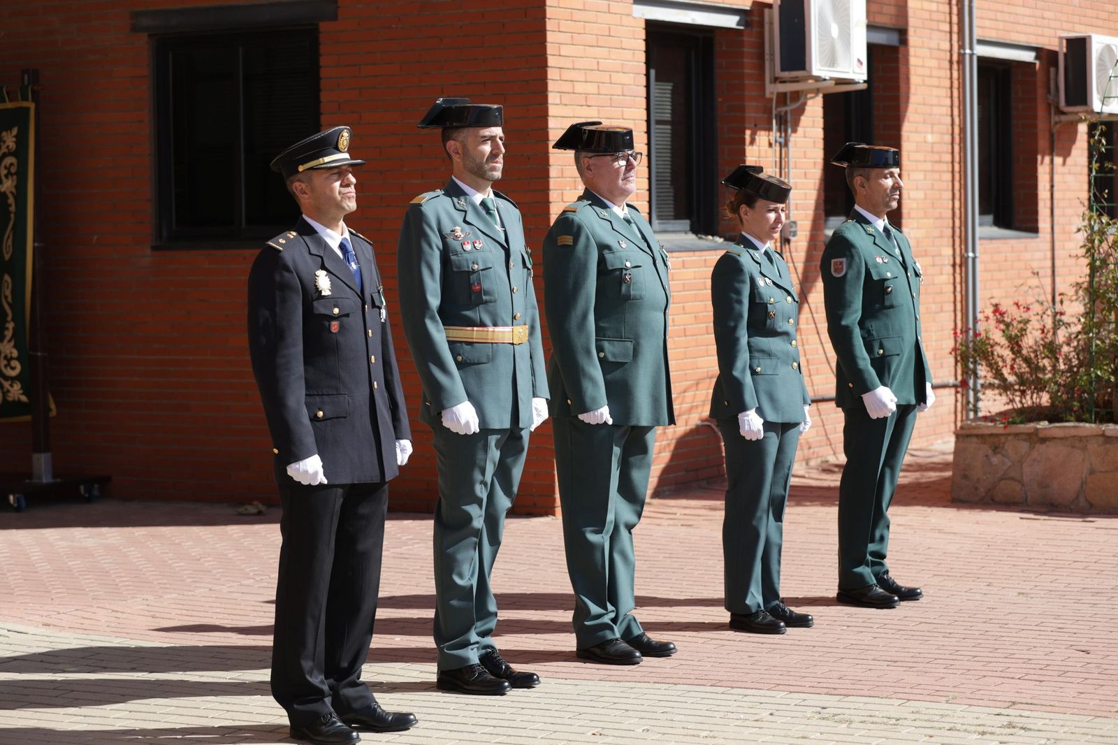 Salamanca rinde honores a la Guardia Civil en la Celebración de su Patrona