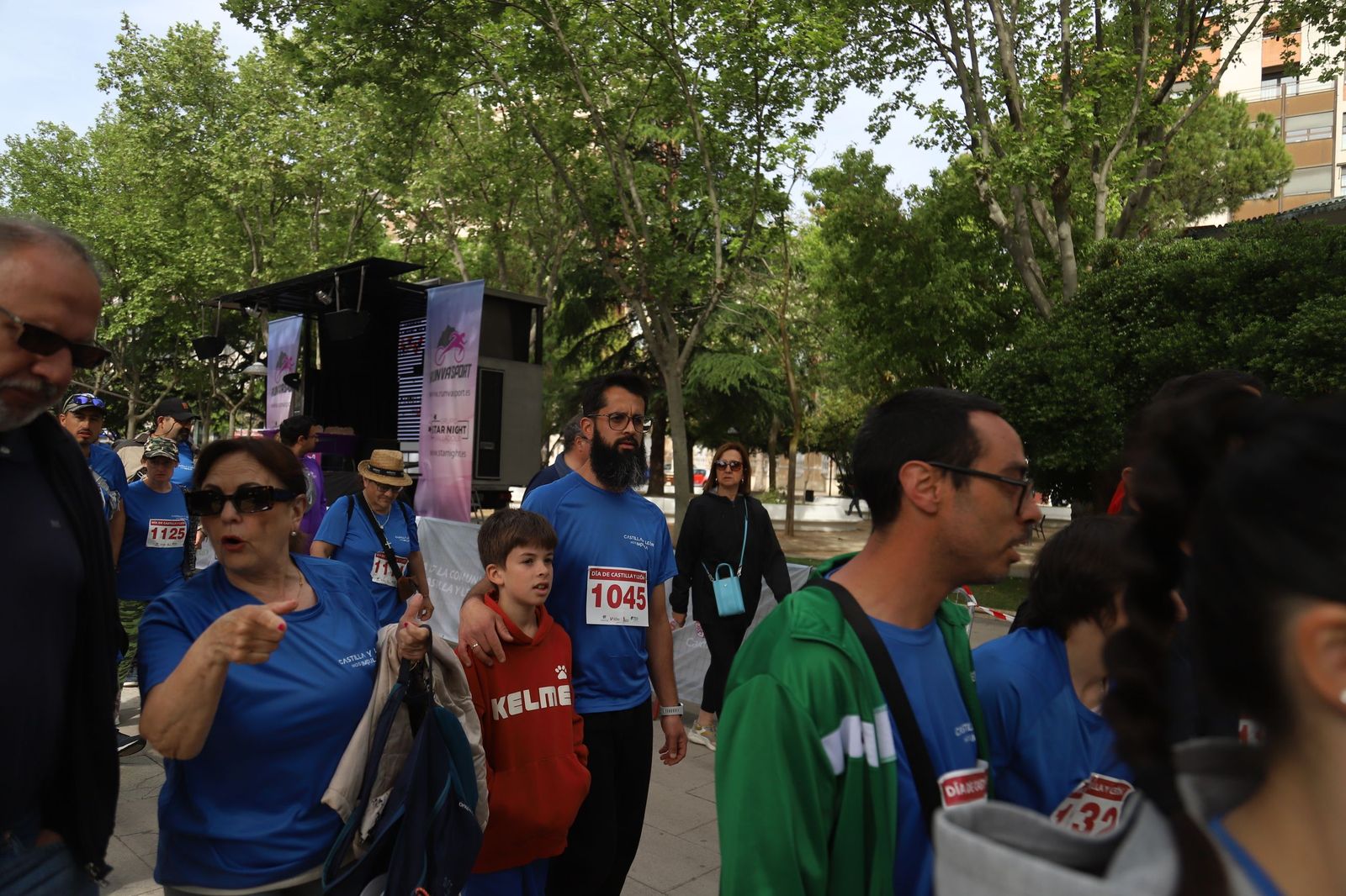 Carrera y marcha por el Día de Castilla y León en Zamora