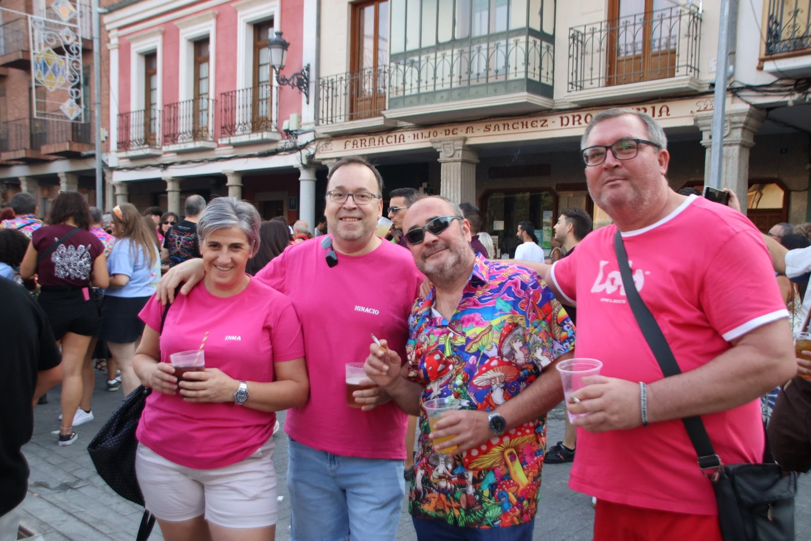 Peñaranda, Chupinazo y presentación de las reinas y damas
