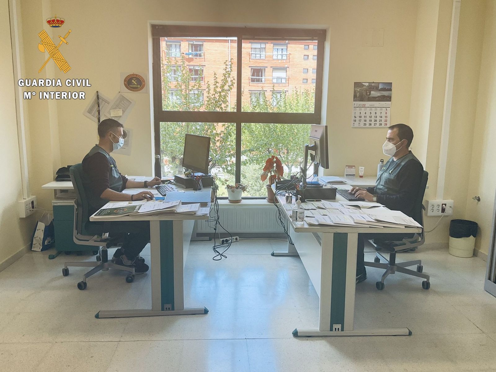 Imagen de archivo de agentes de la Guardia Civil