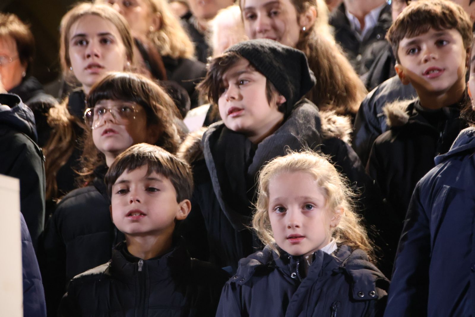 Encendido luces de Navidad en la Plaza Mayor