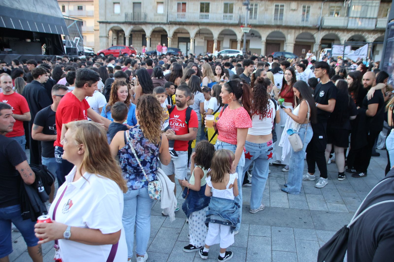 Béjar, pasacalles de Peñas y pregón