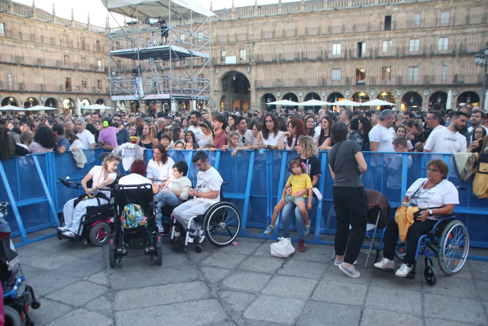 Concierto de Ultraligera en la Plaza Mayor