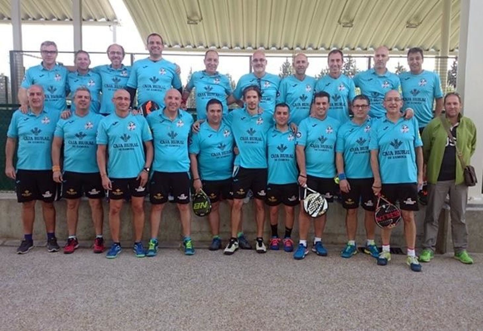 El Viriatos Pádel Club se cuela en la fase final del campeonato de Veteranos