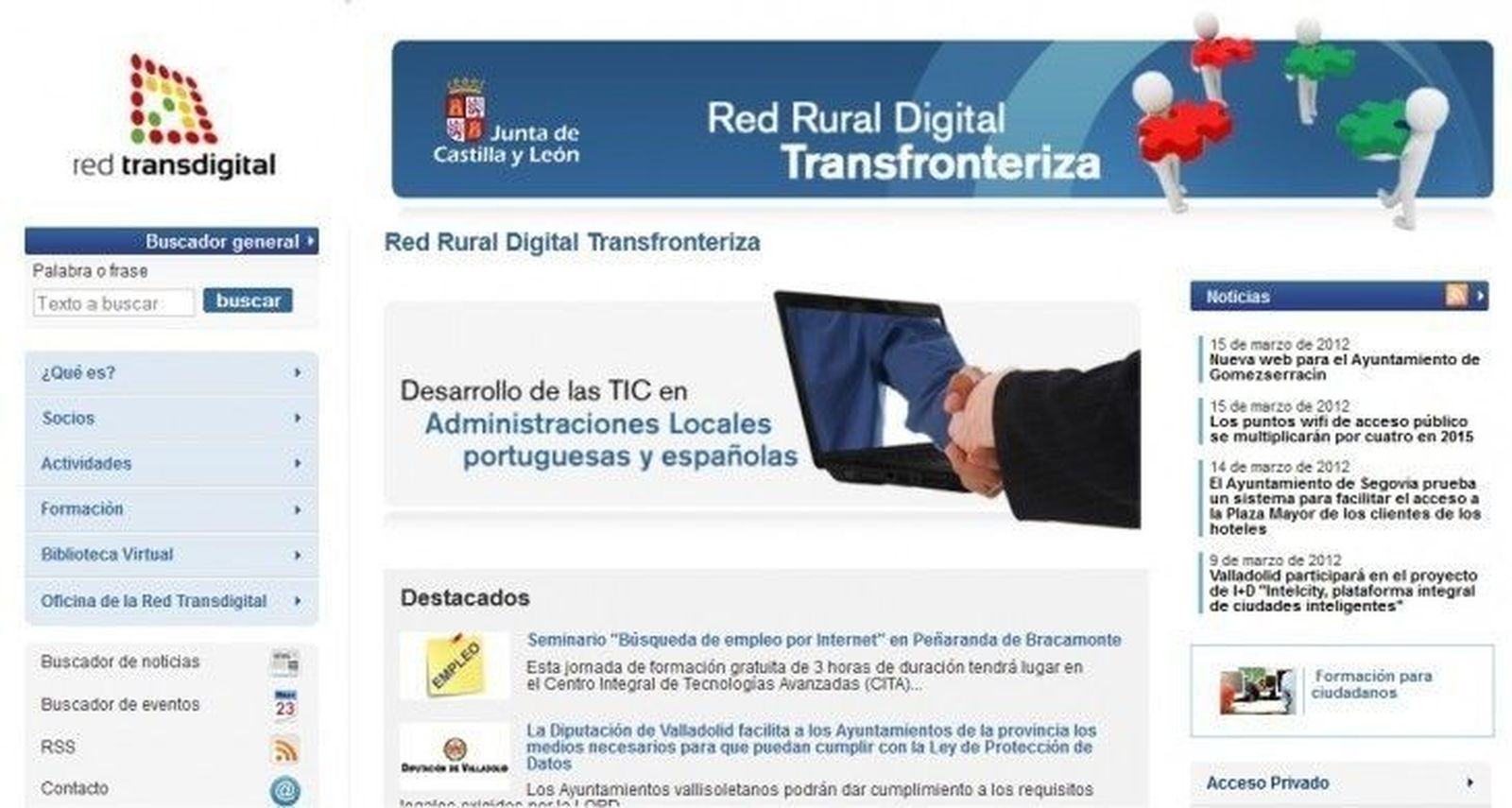 Seminario 'Búsqueda de empleo por Internet' el próximo día 23 de marzo