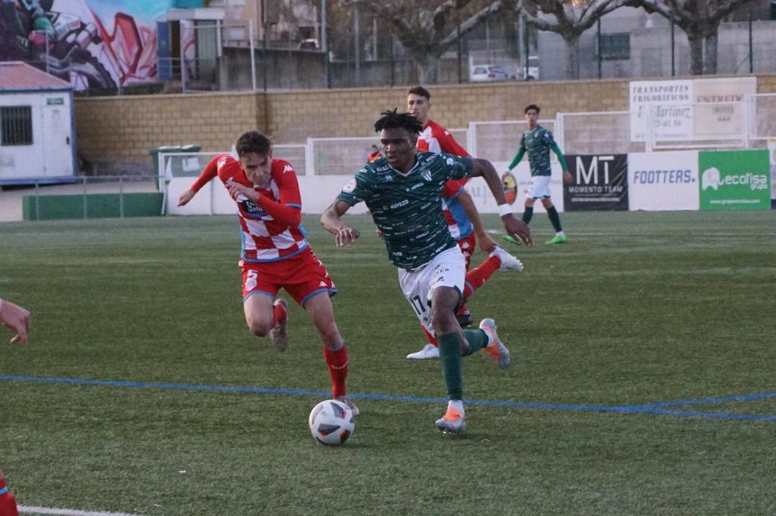 Mano Tata, ante el Lugo B | FOTO SALAMANCA24HORAS.COM