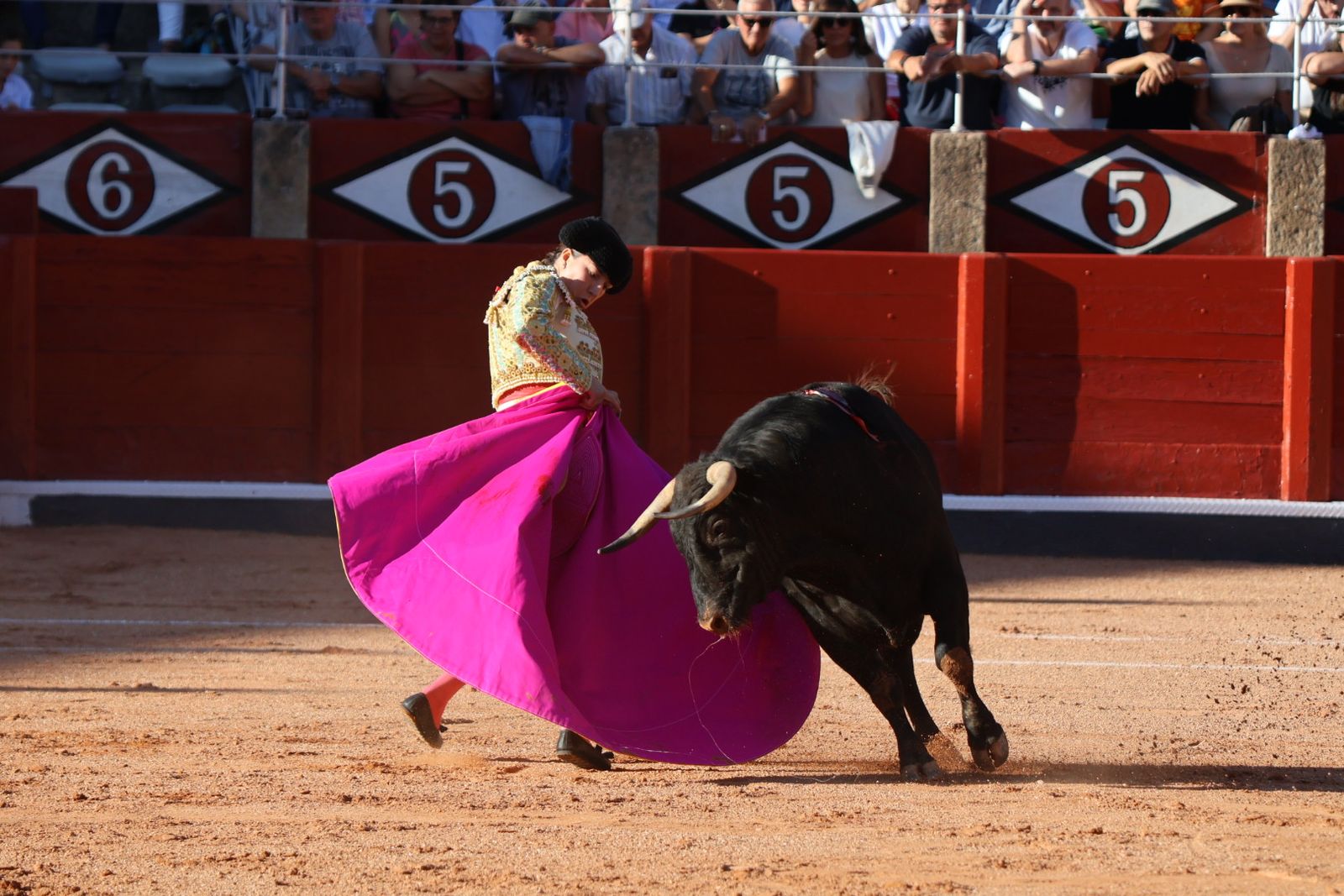 La Glorieta revive el aroma de la feria taurina con el primer festejo: Lea Vicens, Raquel Martín y Olga Casado