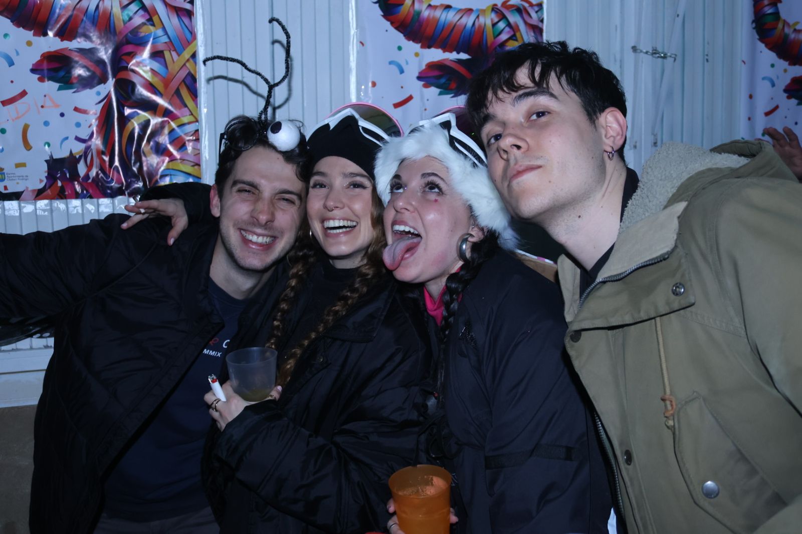 Los jóvenes vuelven a llenar las calles de Ciudad Rodrigo por el Carnaval del Toro