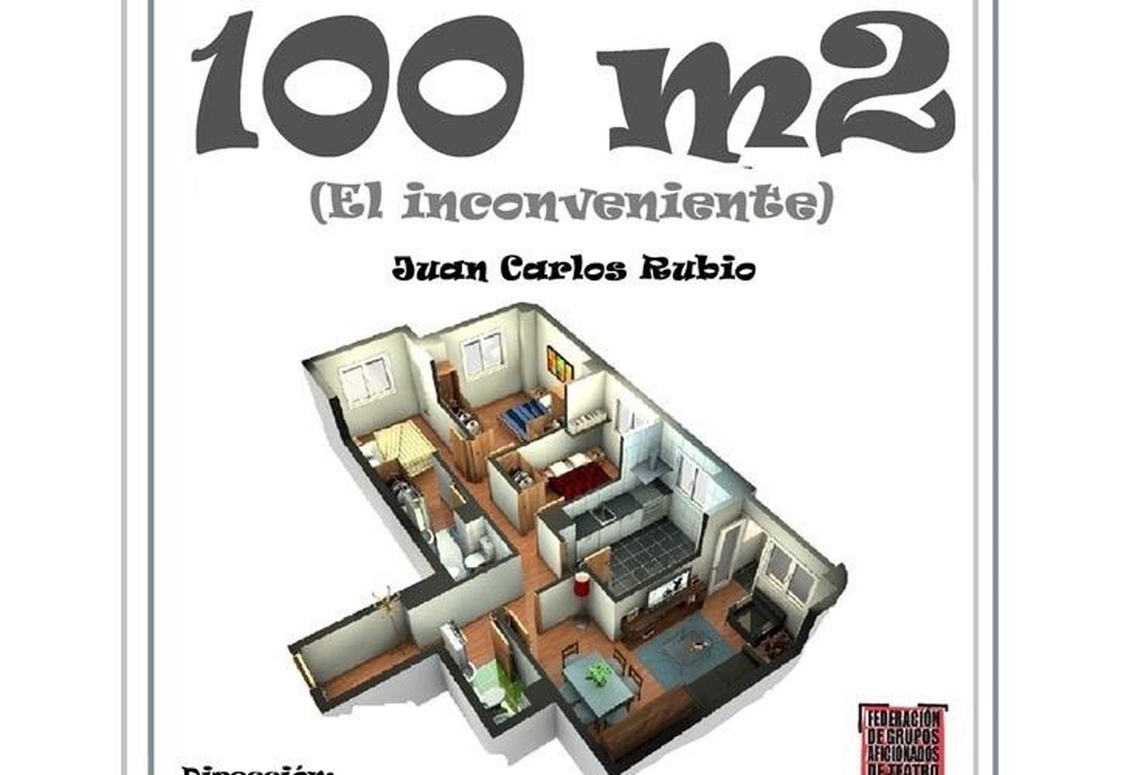 Fénix Teatro, de nuevo en el Castillo con “100 metros Cuadrados, el inconveniente”