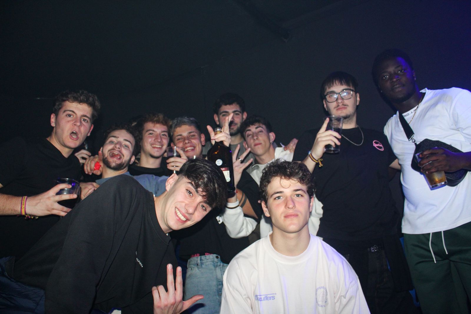 Salamanca de noche, sábado 6 de diciembre