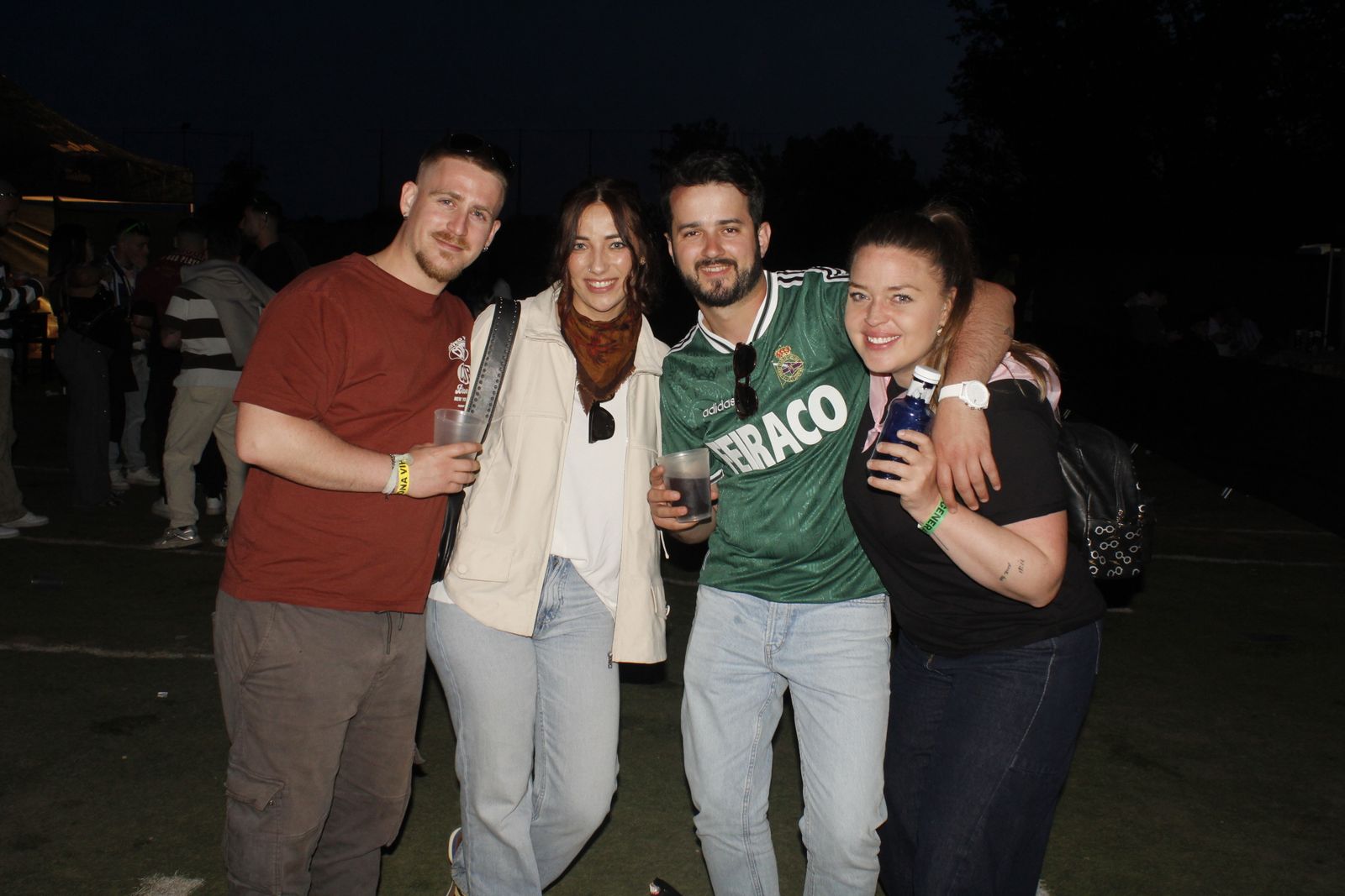 Salamanca de noche, sábado 18 de abril