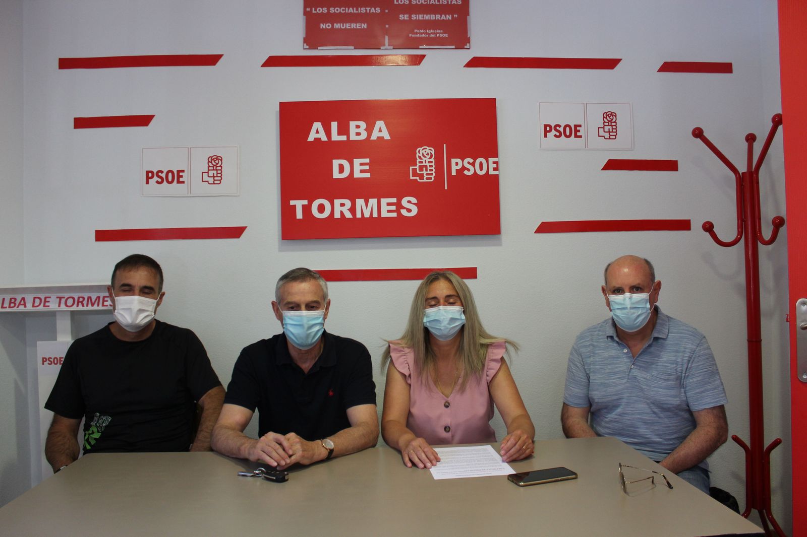 Concejales del Grupo Socialista de Alba de Tormes