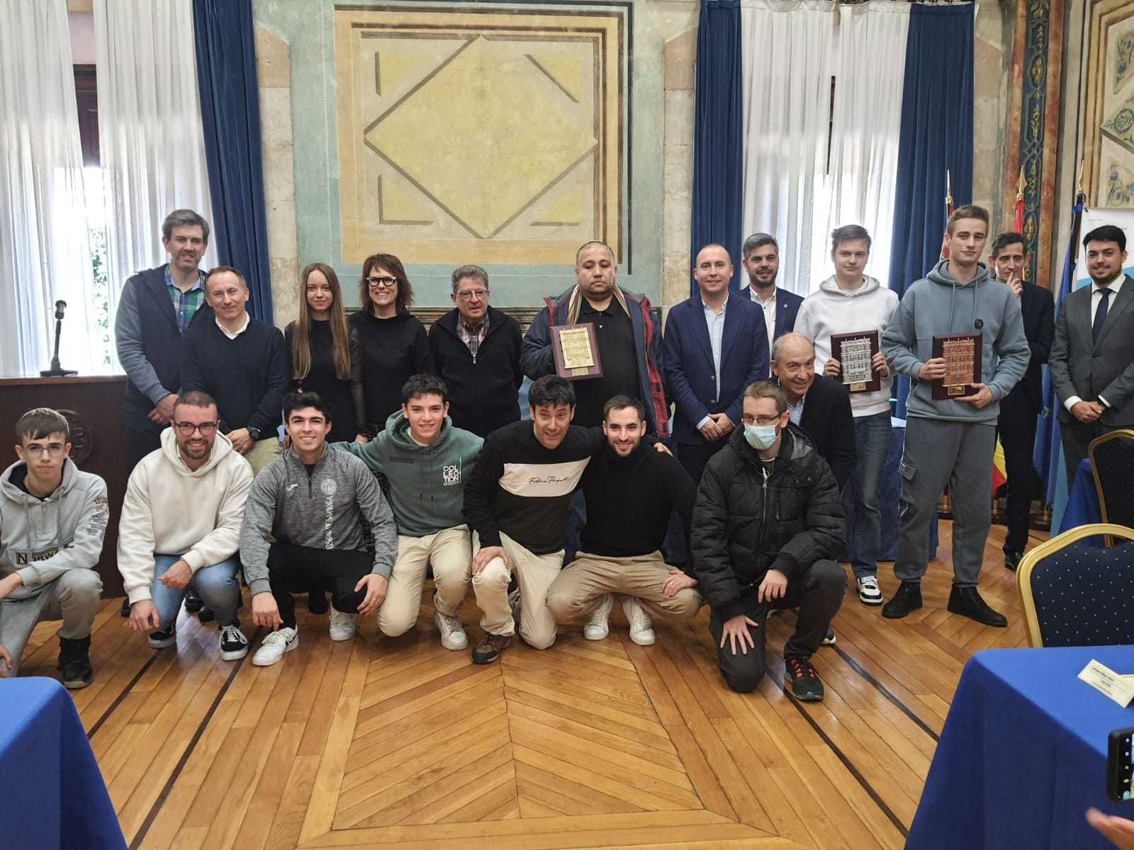 Participantes en el Torneo de Ajedrez Pablo Unamuno