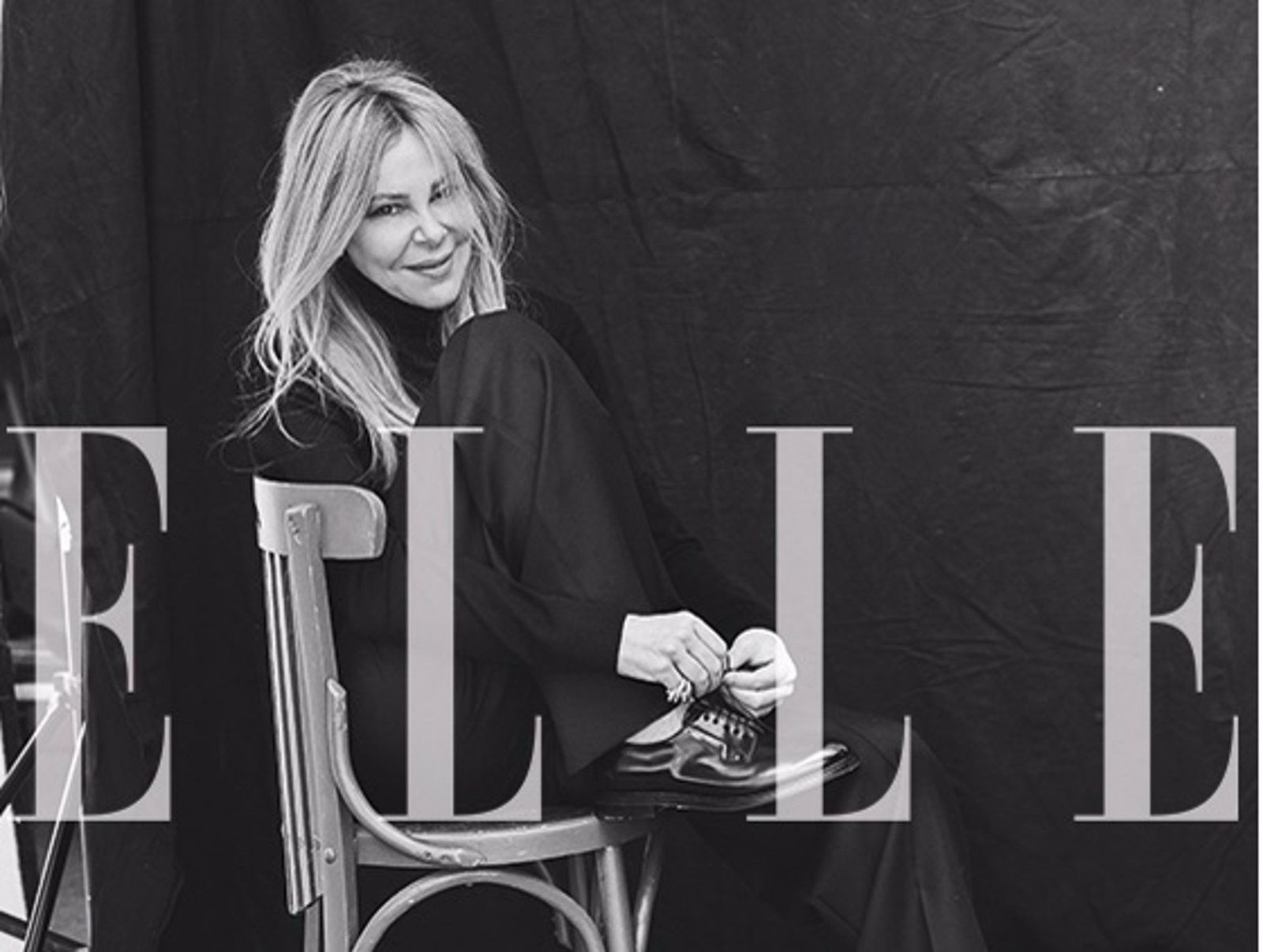 Ana Obregón, una de las protagonistas del nuevo número de Elle. EP