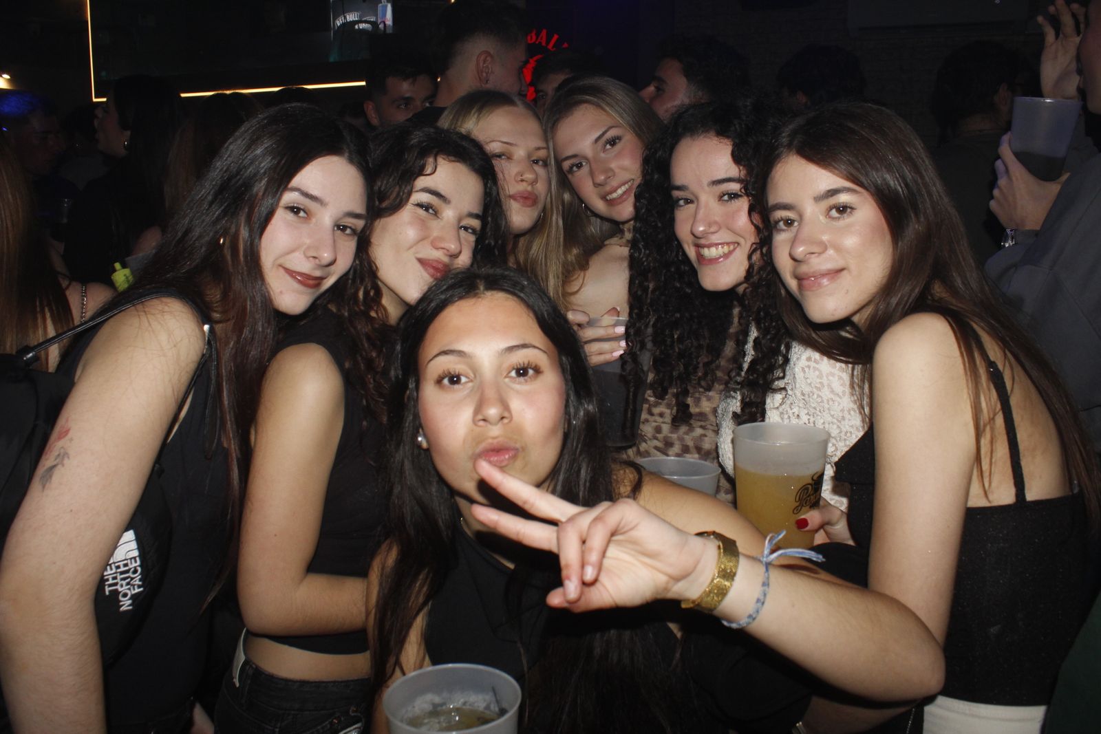 Salamanca de noche, sabado 14 de marzo