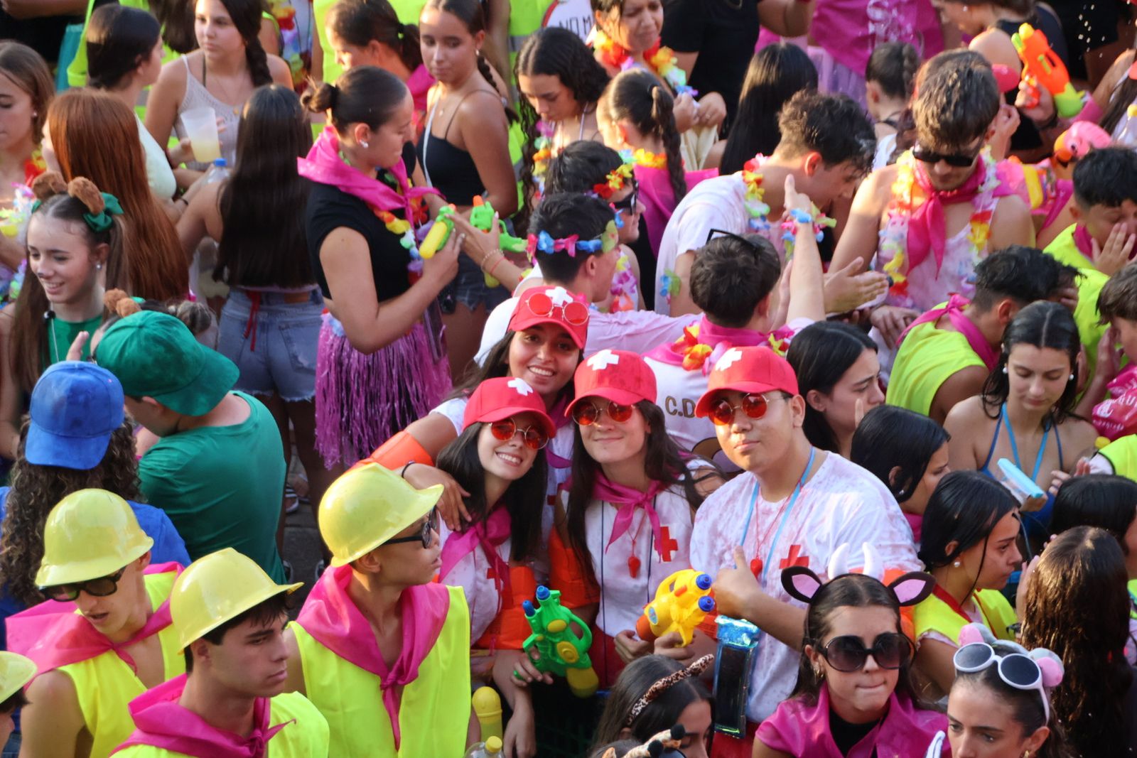 Chupinazo en Carbajosa con batucad