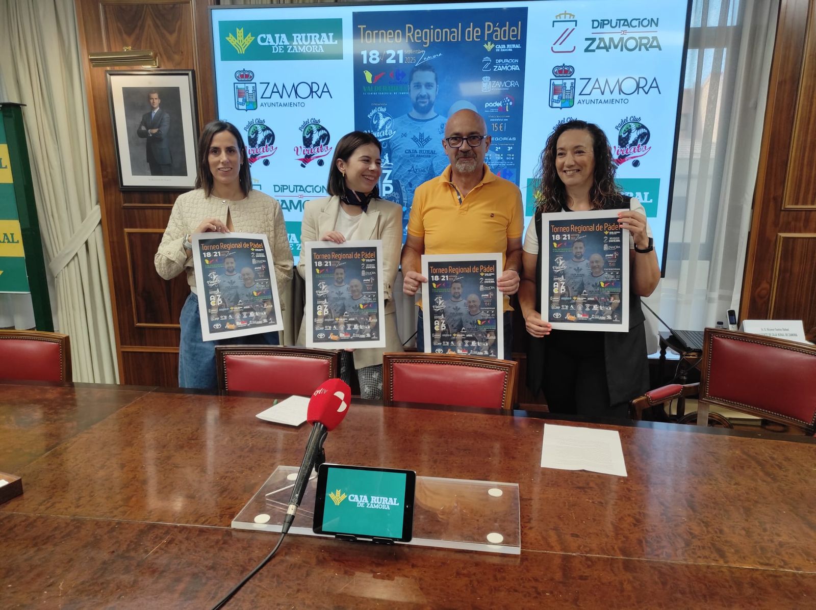 Presentación Torneo Regional de Pádel Zamora