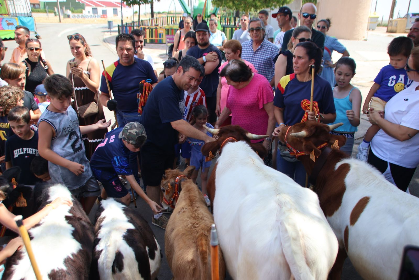 Castellanos de Villiquera, encierro infantil