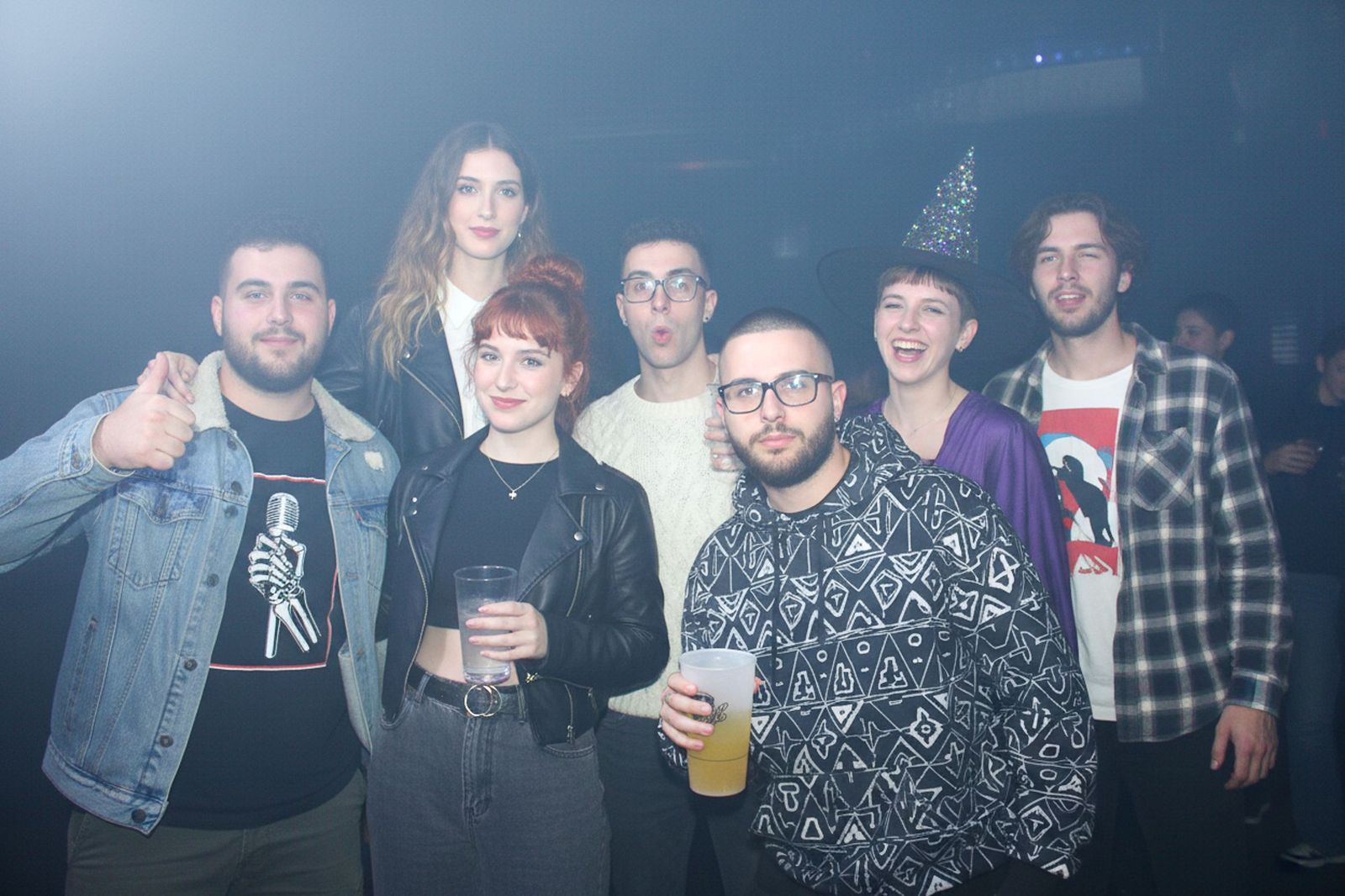 Salamanca de noche, viernes 31 de octubre