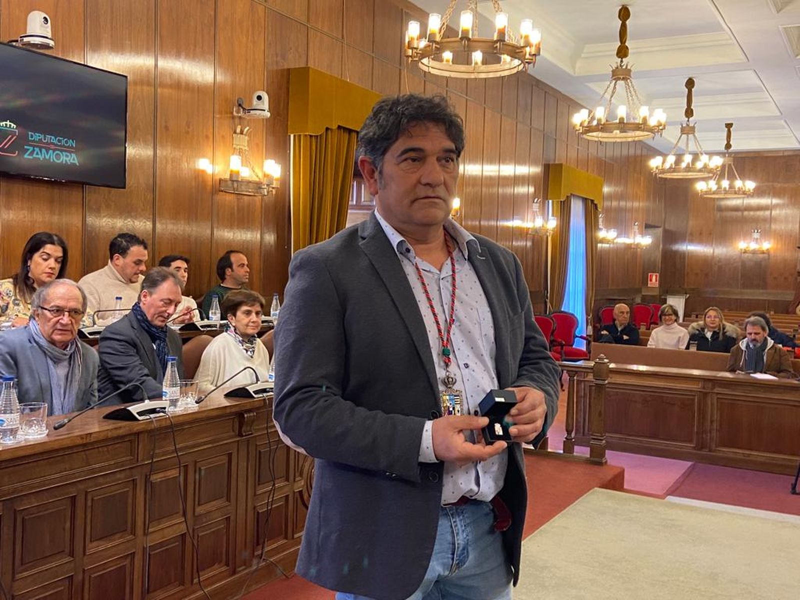 Ángel Calleja toma posesión de su nuevo cargo como diputado provincial por el PSOE