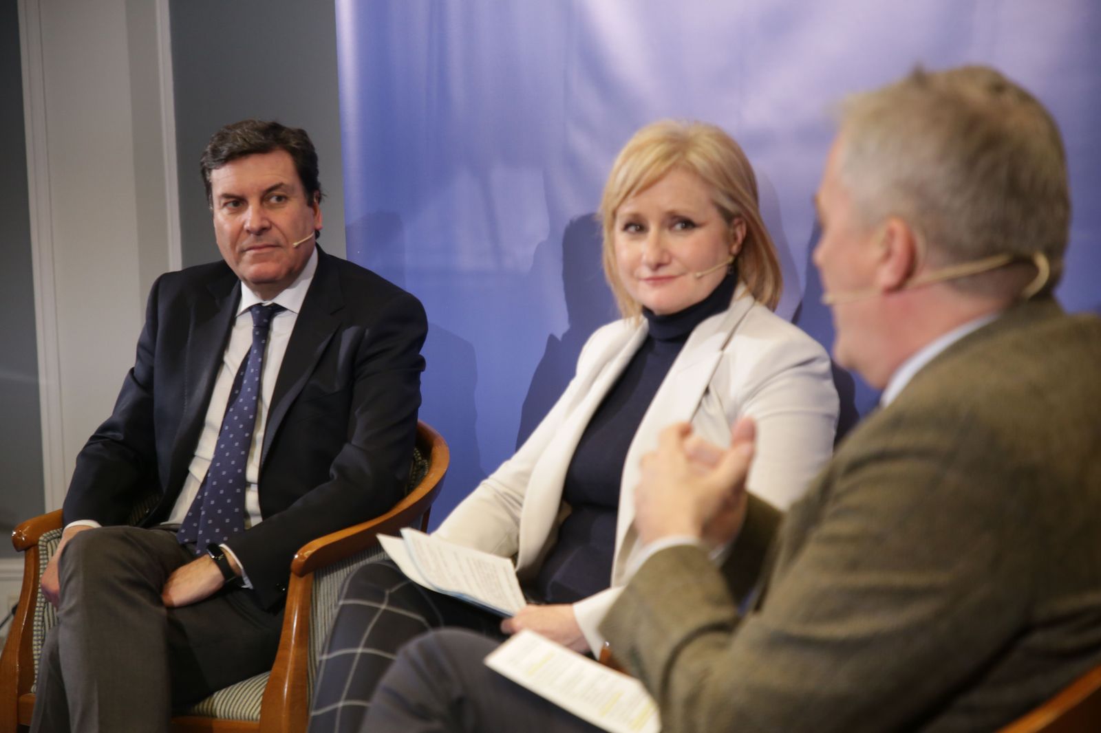 El consejero de Economía y Hacienda, Carlos Fernández Carriedo, en un acto en Zamora