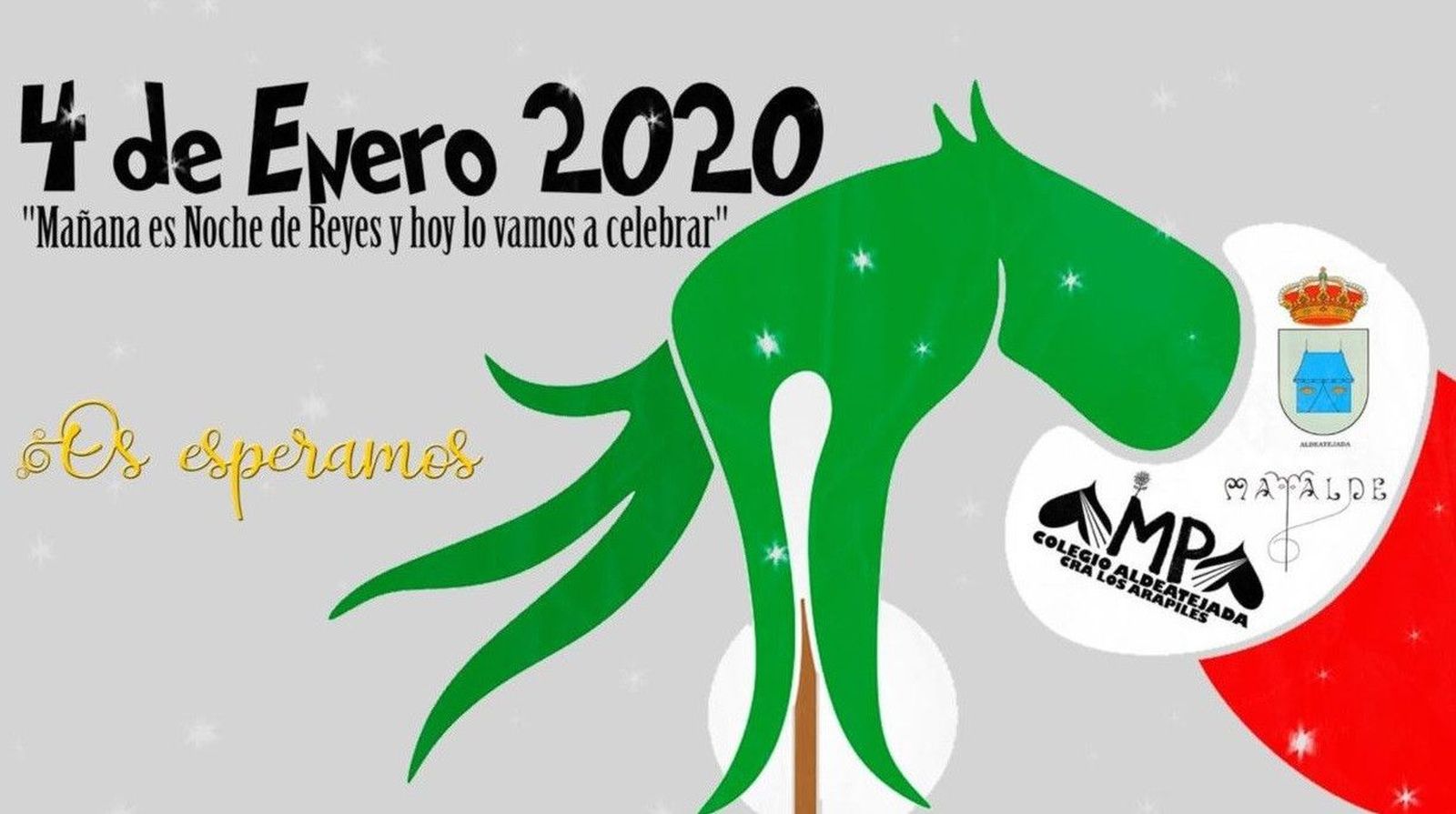 4 de enero 2020 Mañana es Noche de Reyes y hoy lo vamos a celebrar