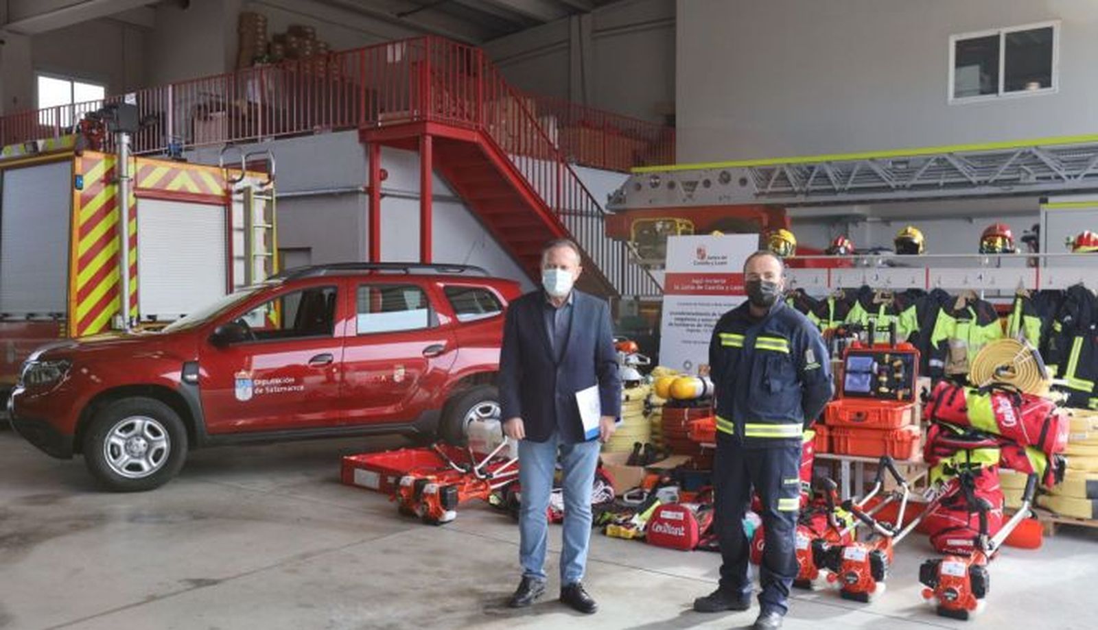 Nuevo material para los Bomberos de la provinciafd317829 f388 47e1 85ba 827d0b324817