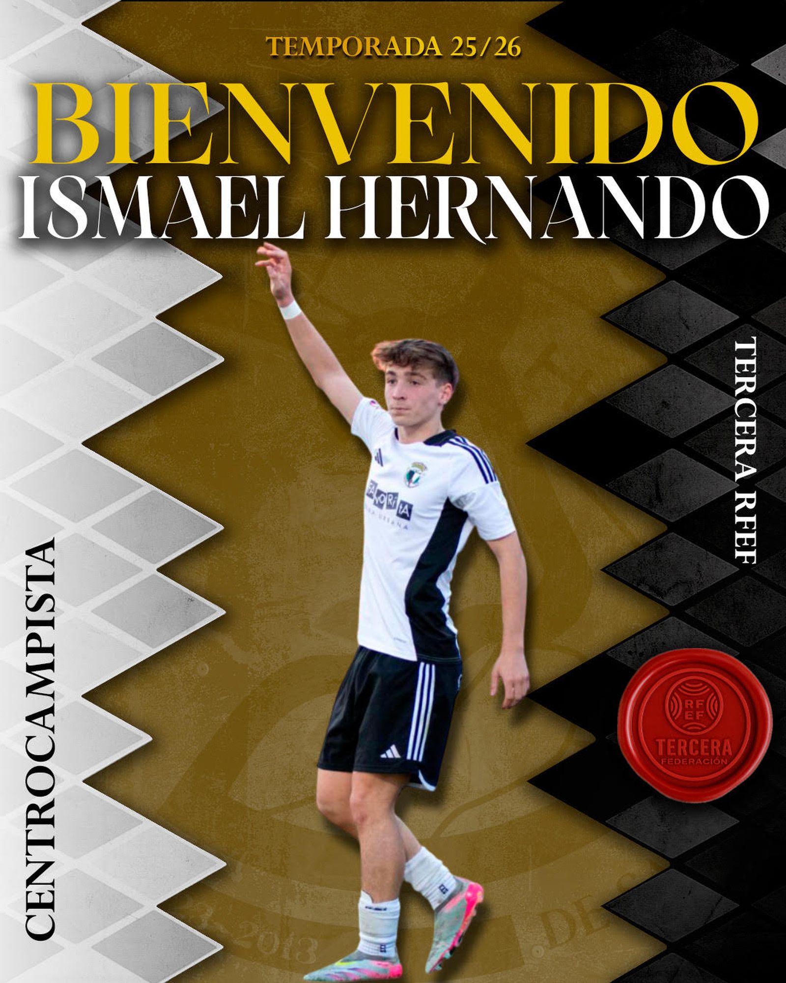Ismael Hernando se incorpora a Unionistas B