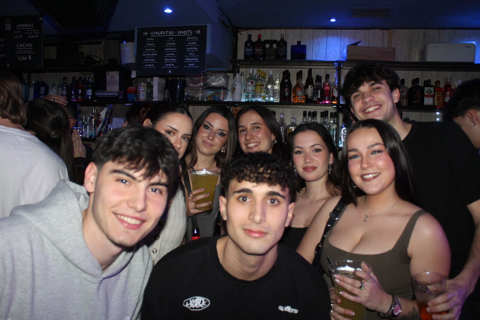 Salamanca de noche, jueves 5 de marzo