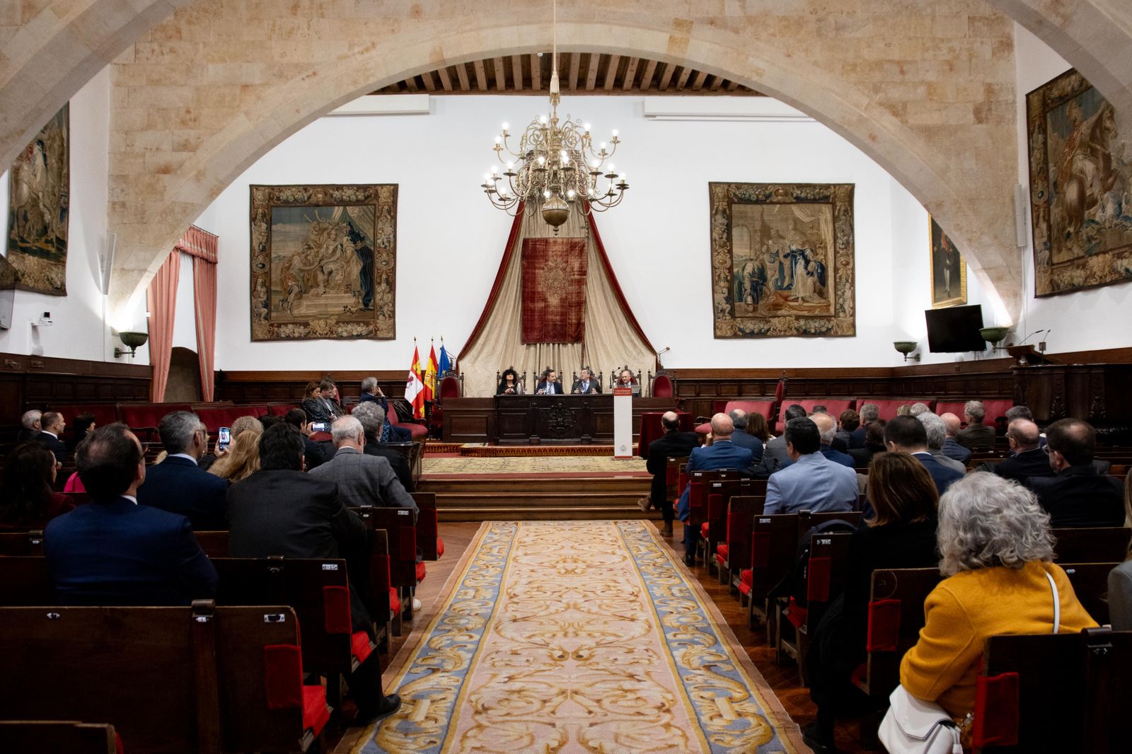 Clausura de la VI edición de los Premios Blogs Jurídicos de Oro en el Paraninfo | Foto: Comunicación USAL