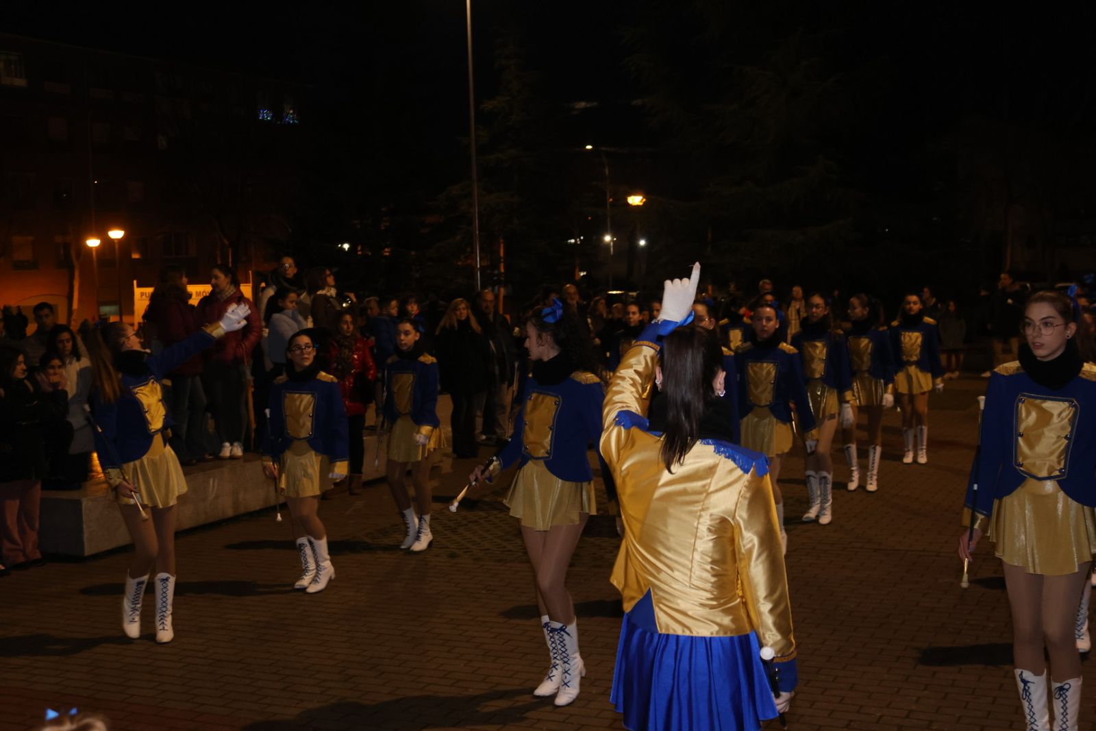 Pasacalles navideño en el barrio de El Zurguén