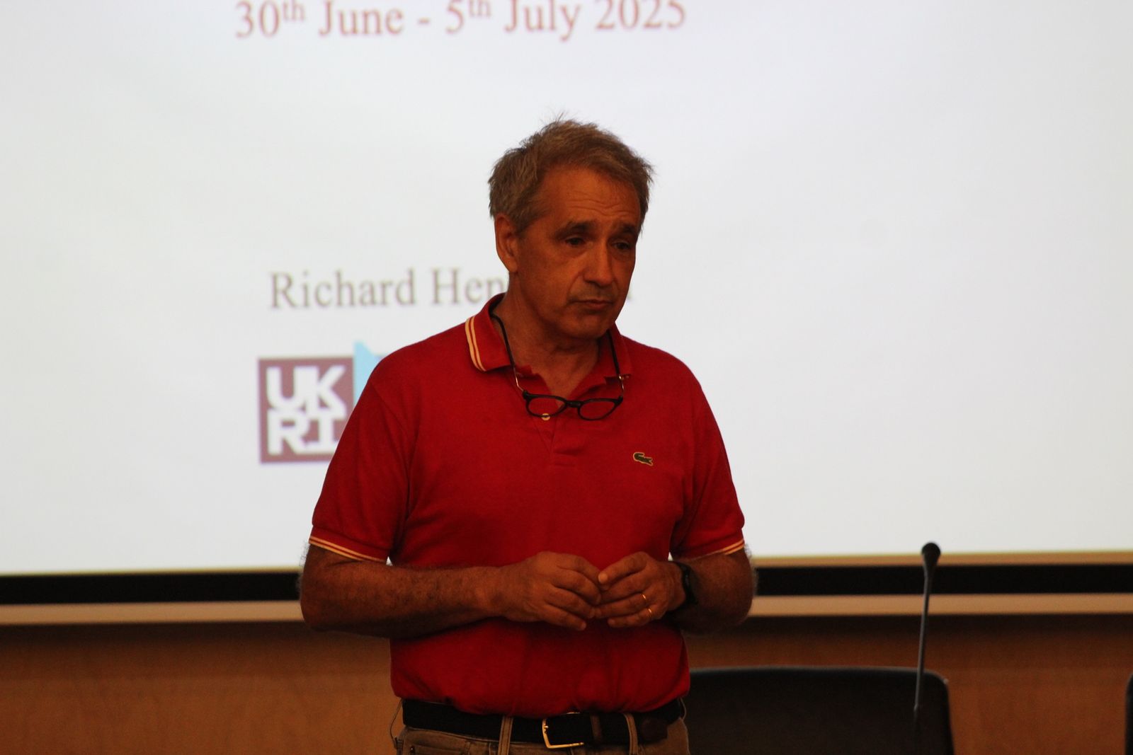 Richards Henderson, premio Nobel, visita Salamanca I Curso Internacional avanzado en Biofísica y Biología Estructural (BiophySAL)