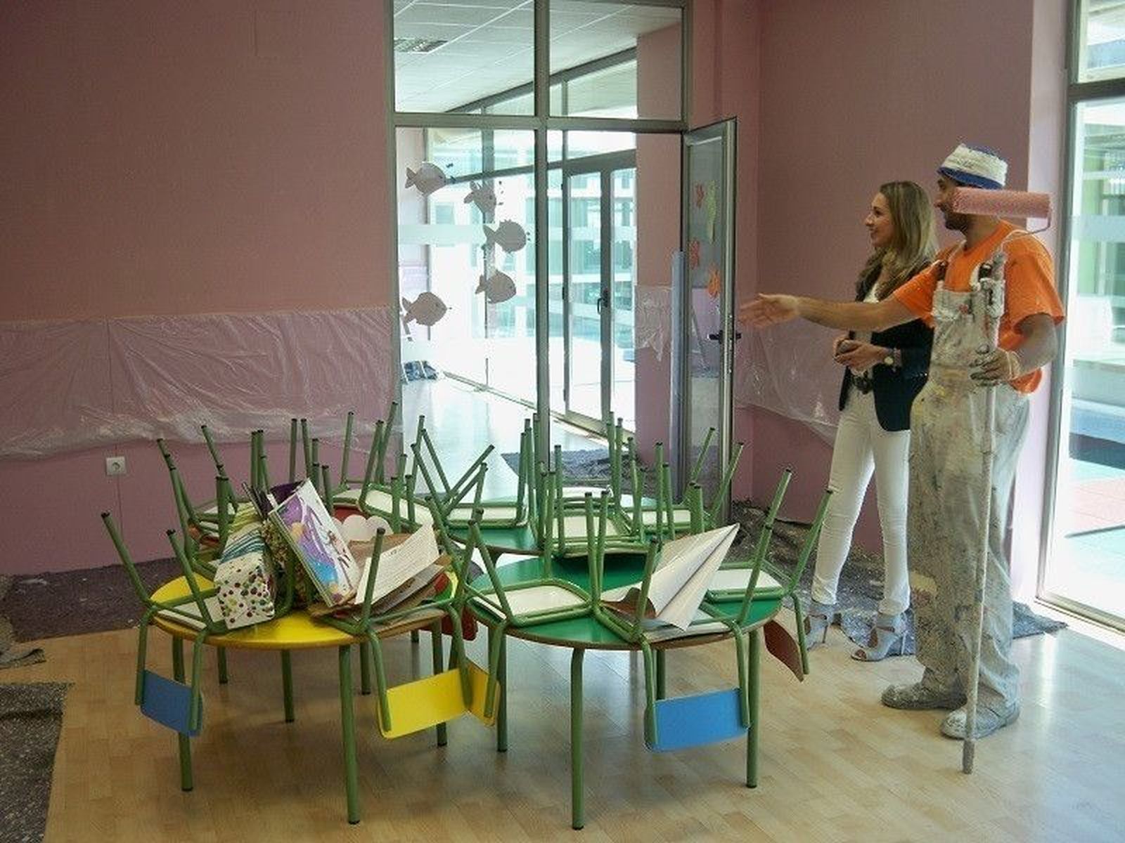 A punto de concluir la reforma del Centro de Educación Infantil A punto de concluir la reforma del Centro de Educación Infantil