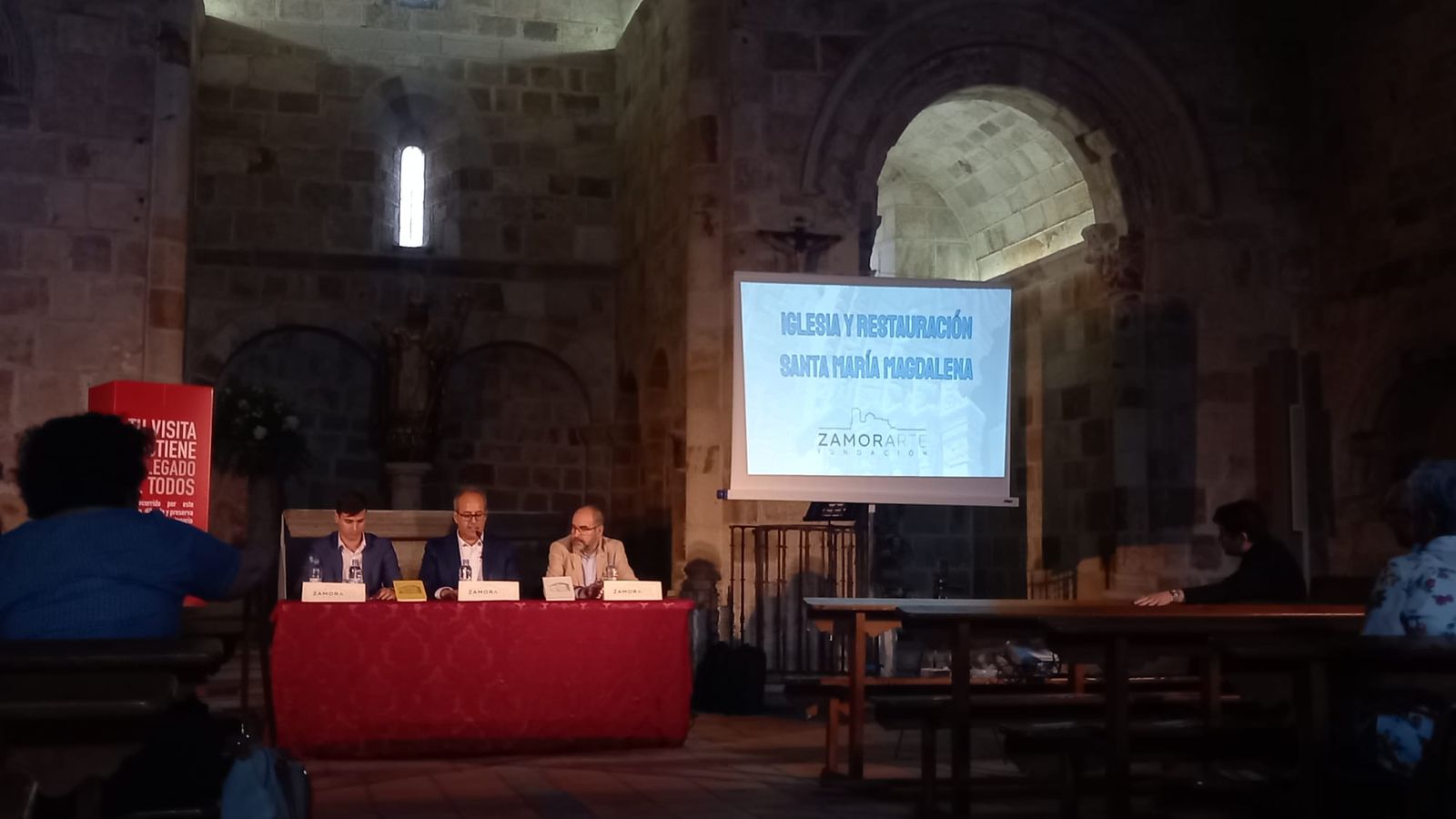 Conferencia ZamorArte sobre la iglesia de La Magdalena