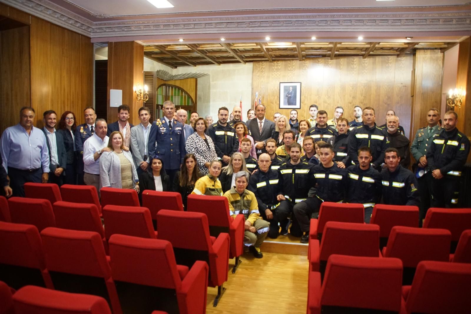 Los Bomberos de la Diputación dan voz al pregón de las fiestas de Alba de Tormes